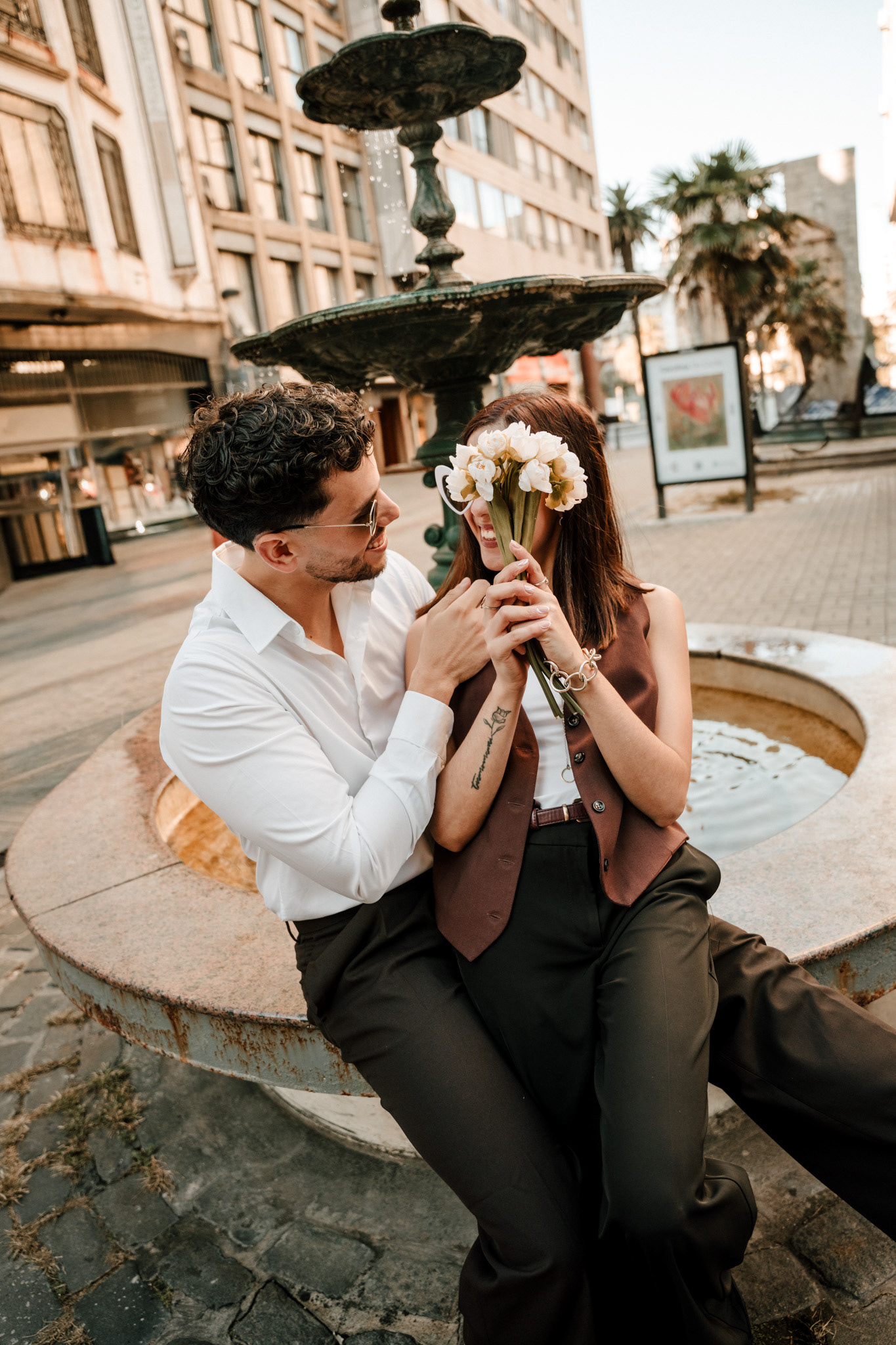 Sesión pre boda en Ciudad Vieja, Montevideo