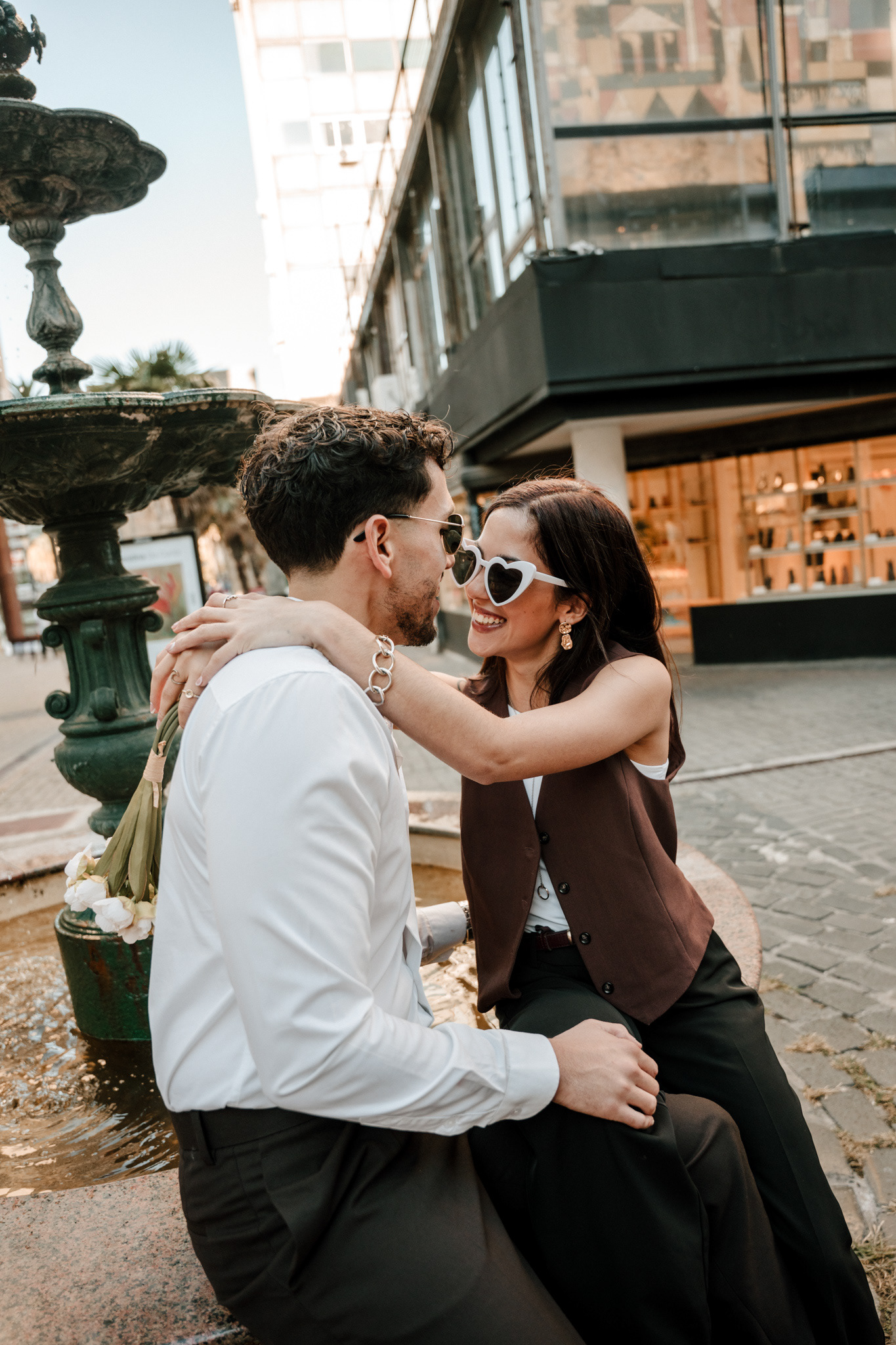 Sesión pre boda en Ciudad Vieja, Montevideo
