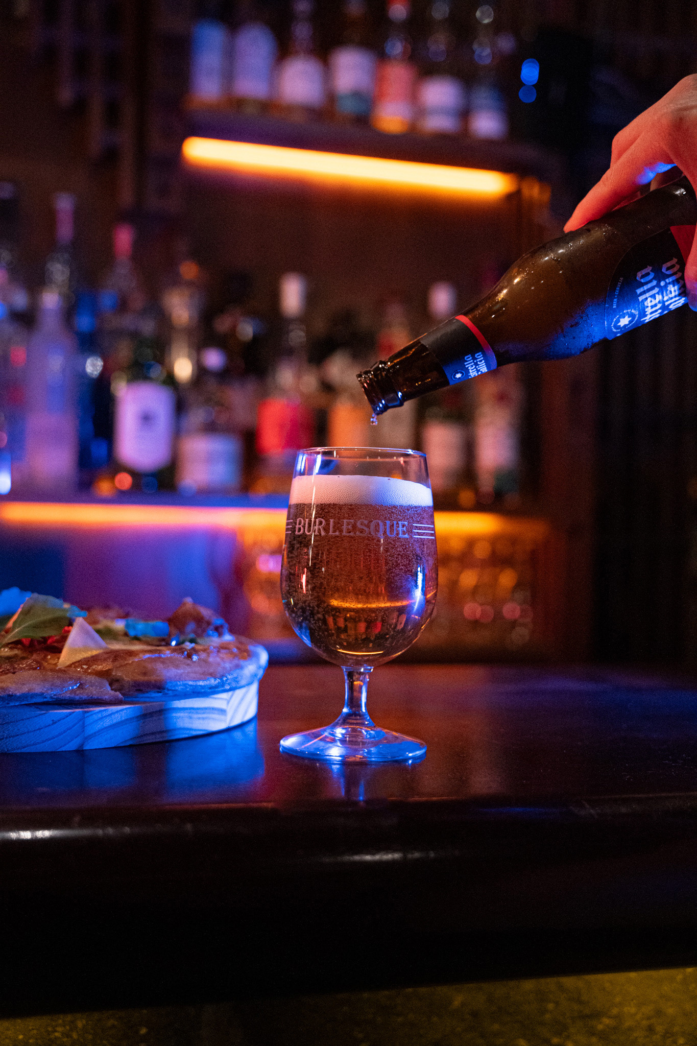 Fotografía gastronómica para Burlesque, Montevideo