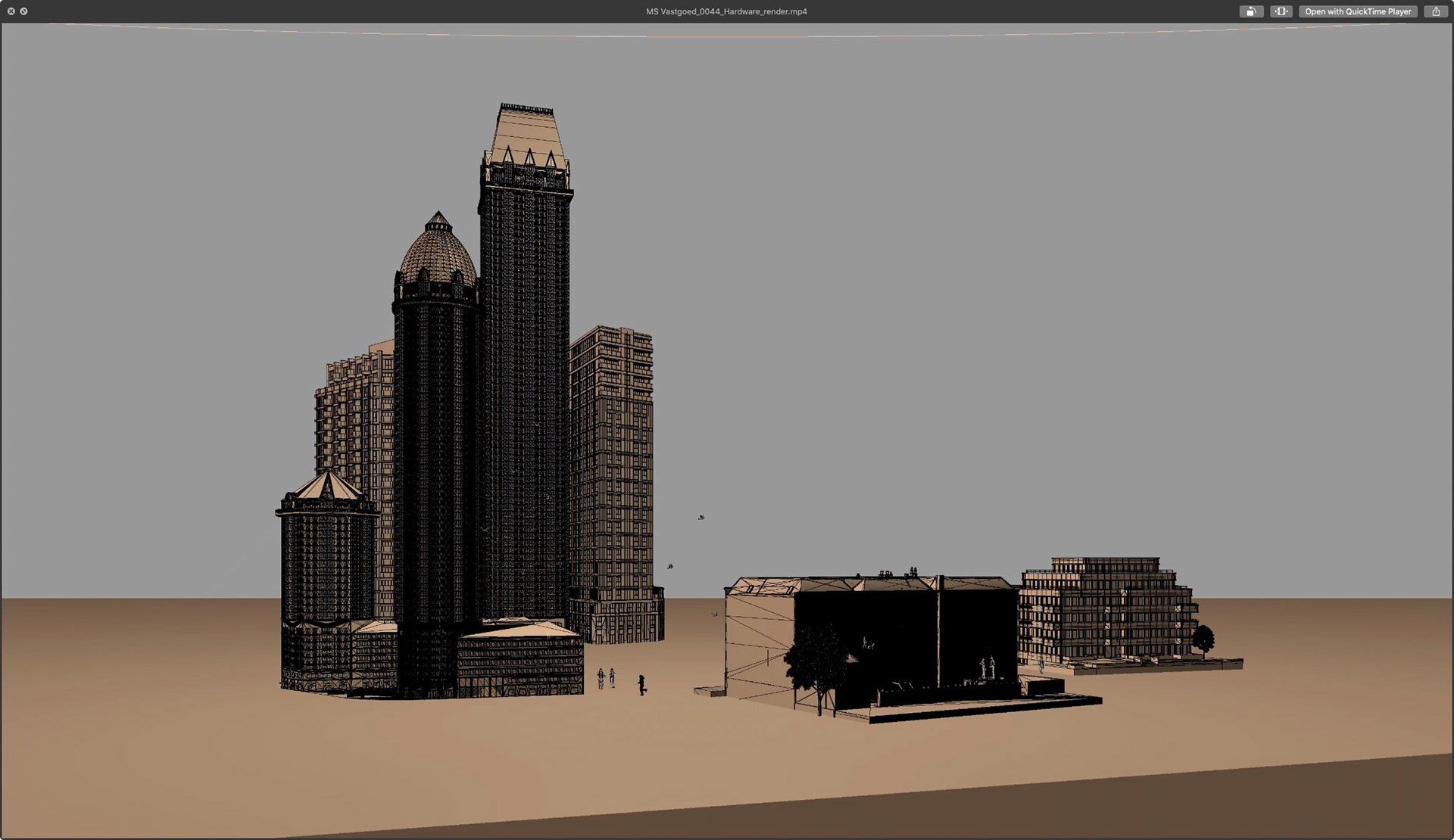 Making a hardware render before sending final to farm render