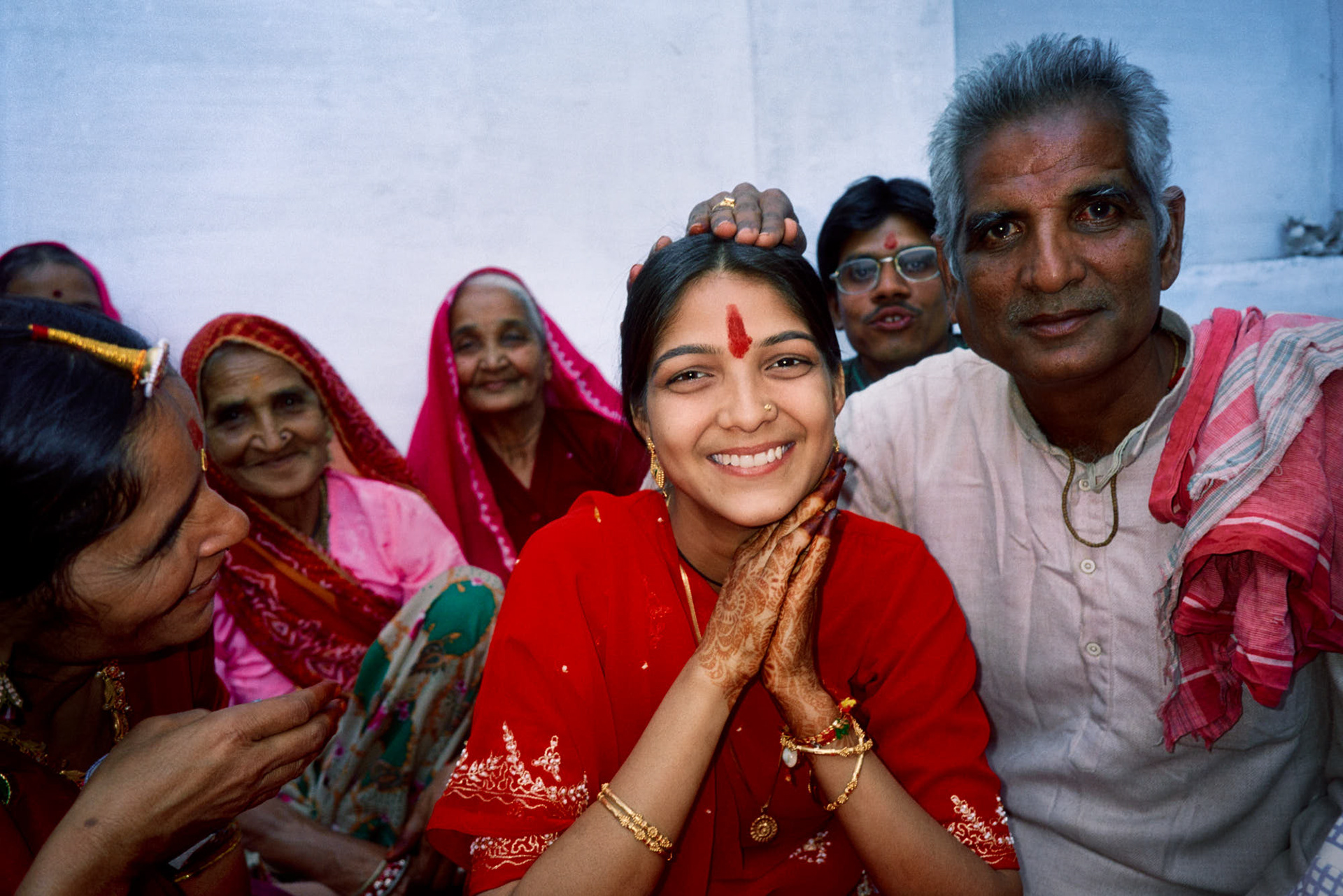 India Kekri - We met this family the day before their daughter was to be married.