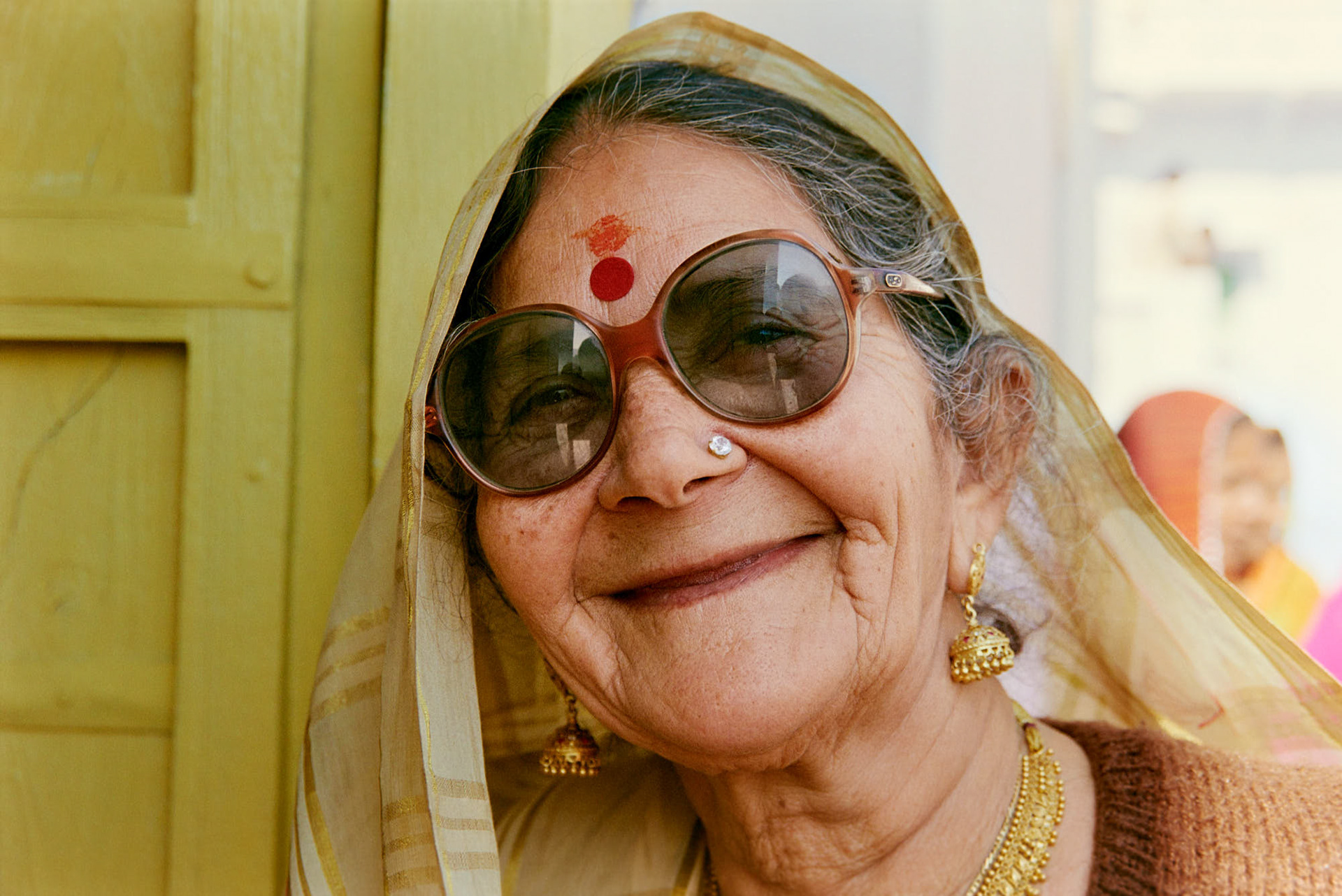 India Kekri - Grandmother of the groom.