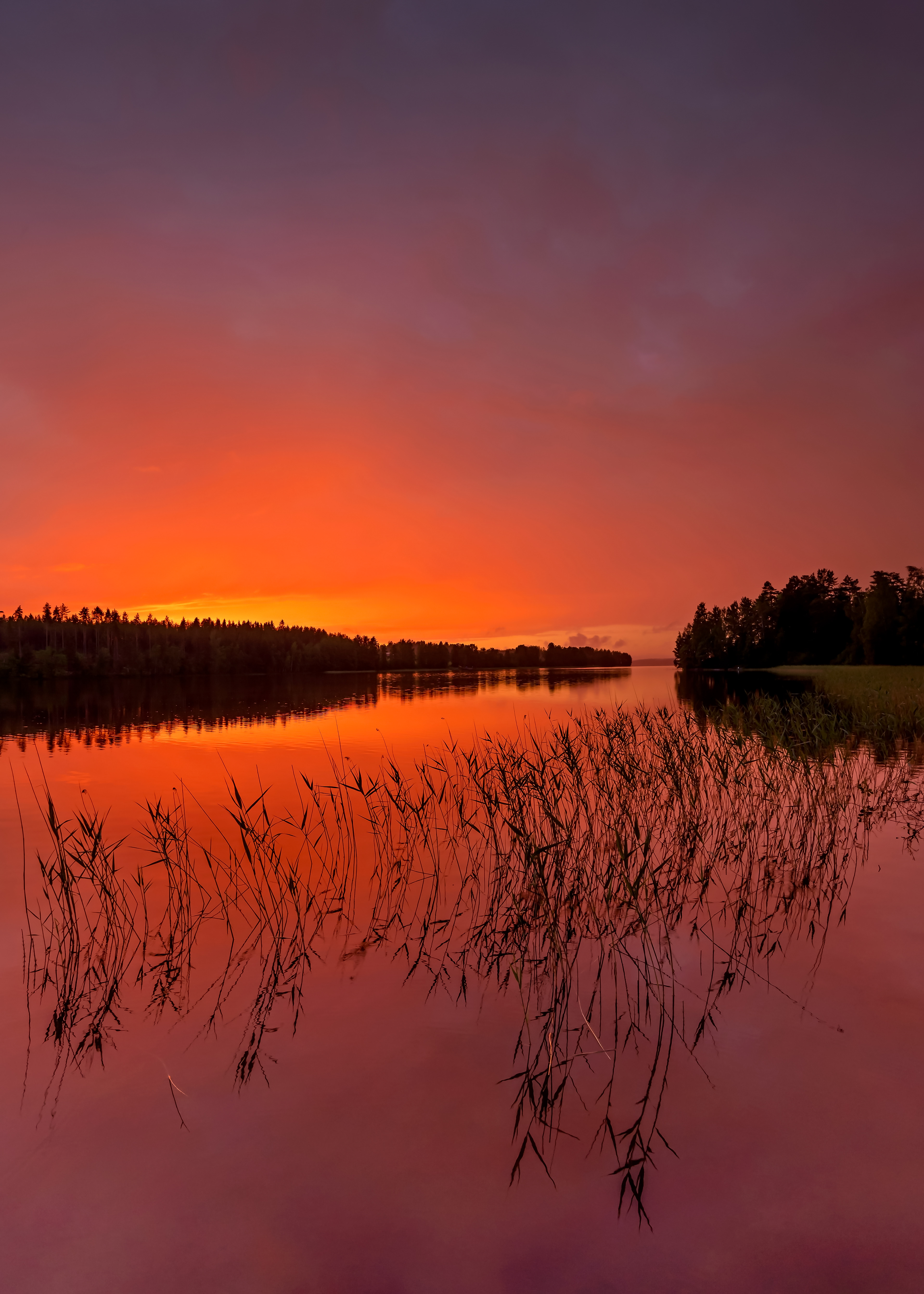 Midsummer in Lakeland, Finland