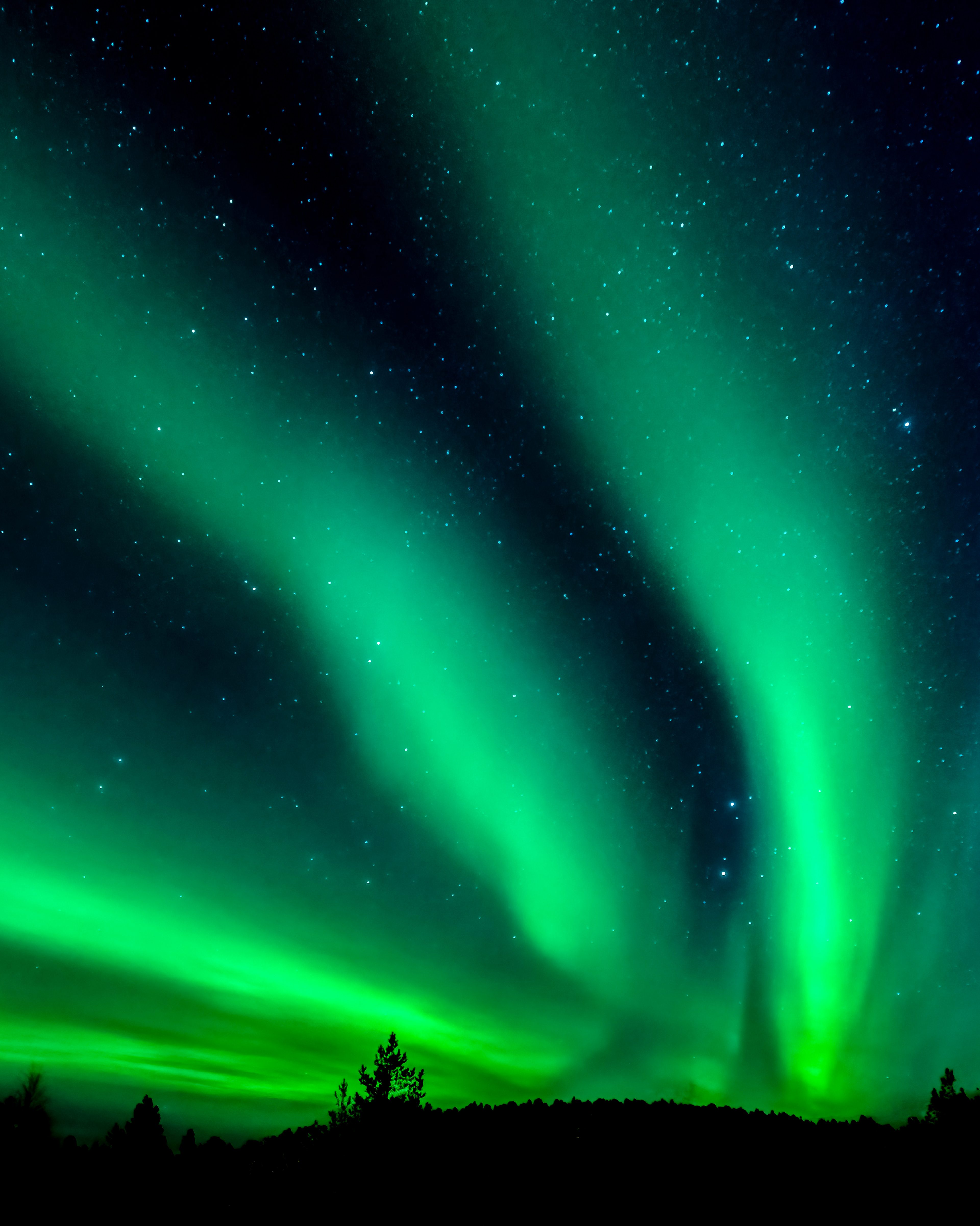 Aurora Borealis, Lapland, Inari, Finland