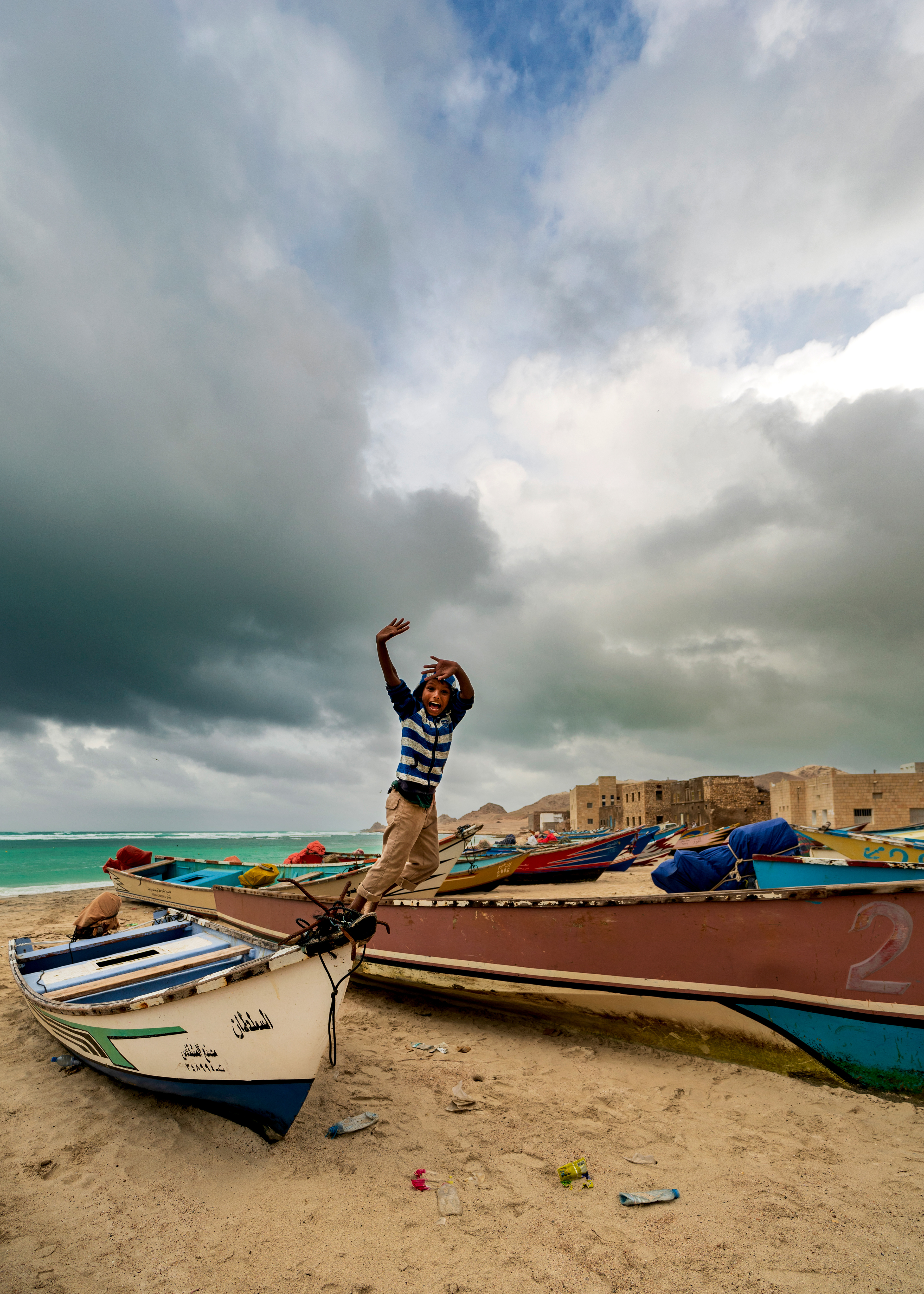 Qalansiah, the second city of Socotra.