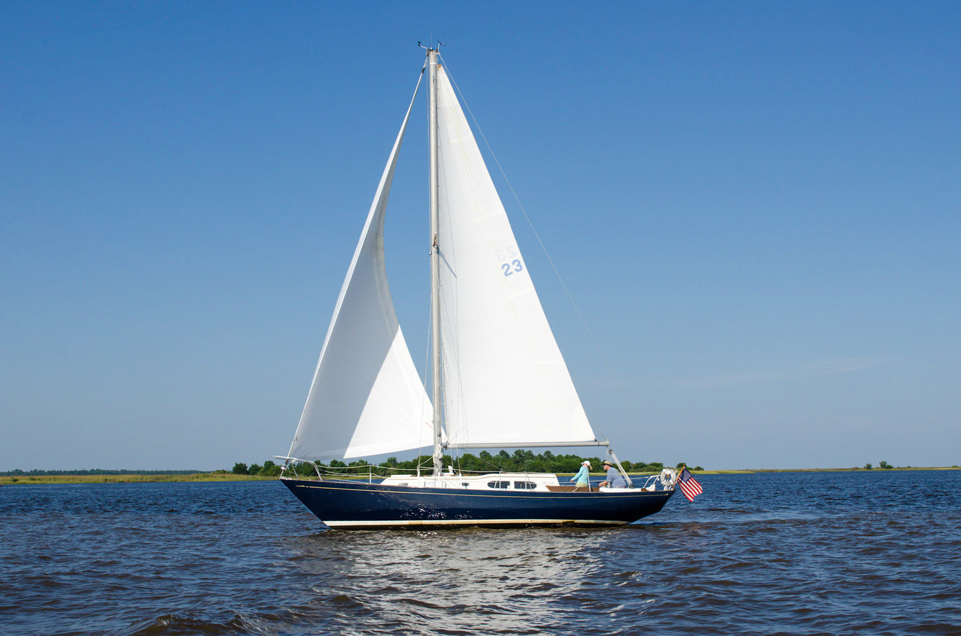 Sailing in the Winyah Bay