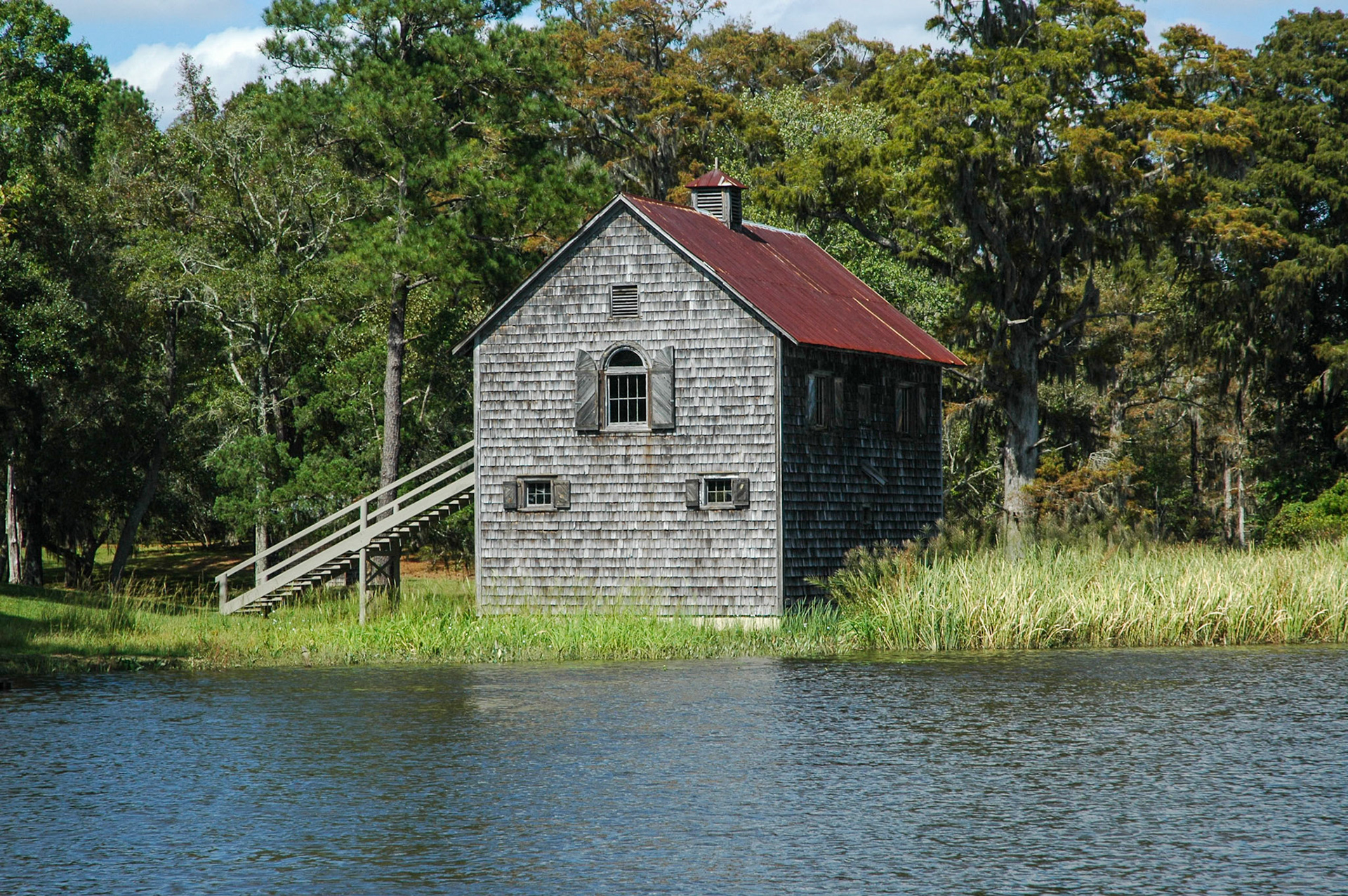 Winnowing House at Chicora Wood Plantation
