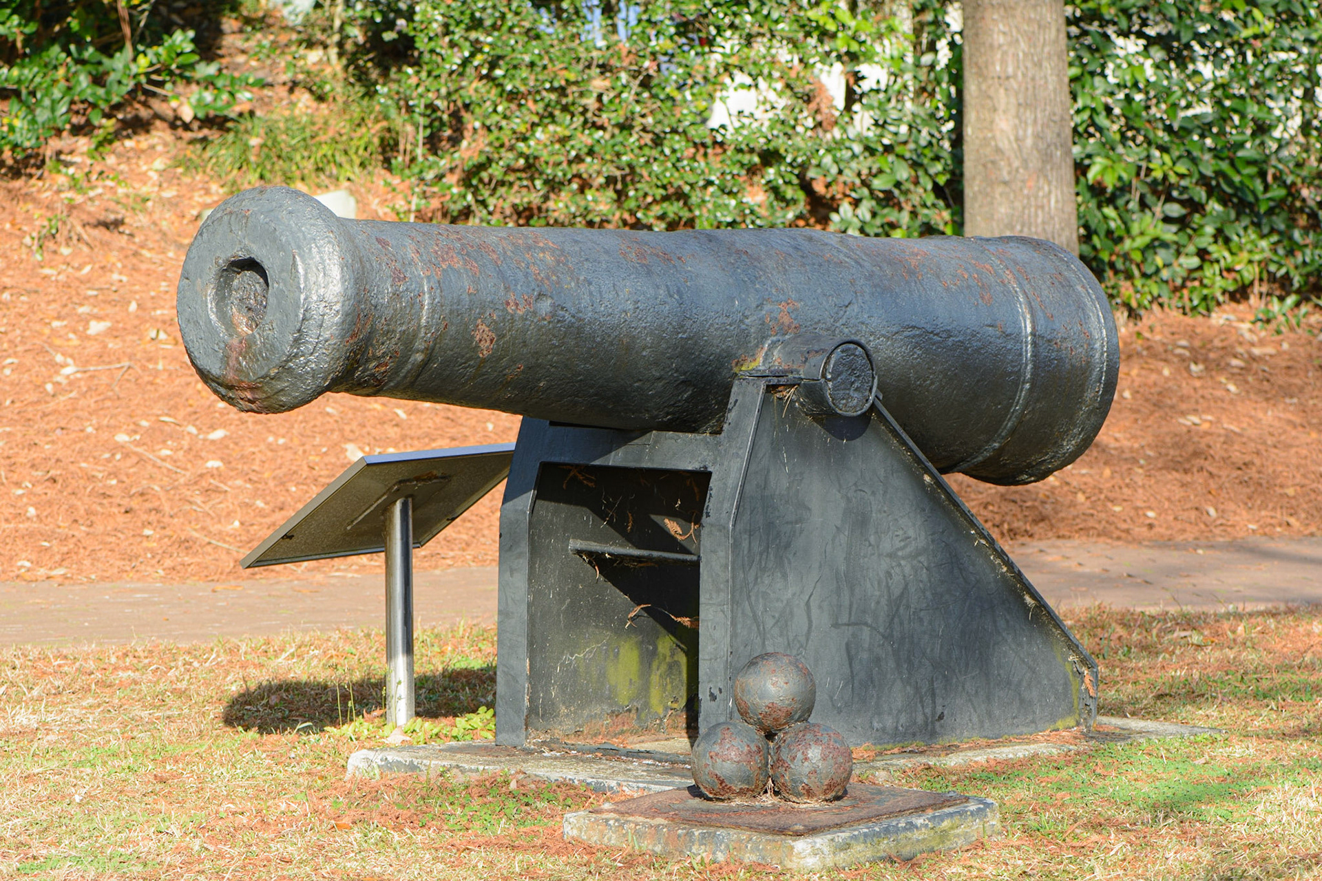 Cannon in Joseph Rainey Park