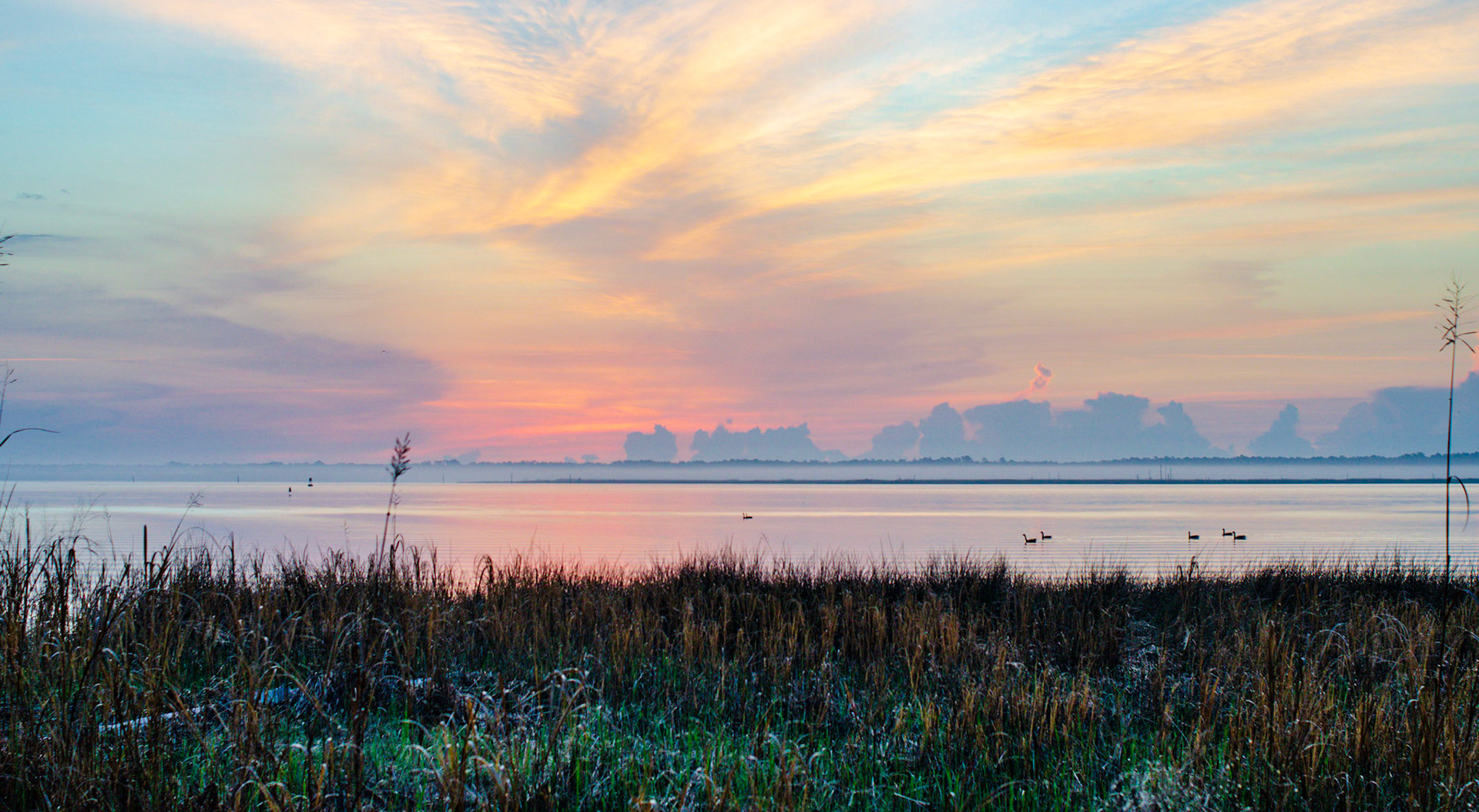Sunrise on the Winyah Bay