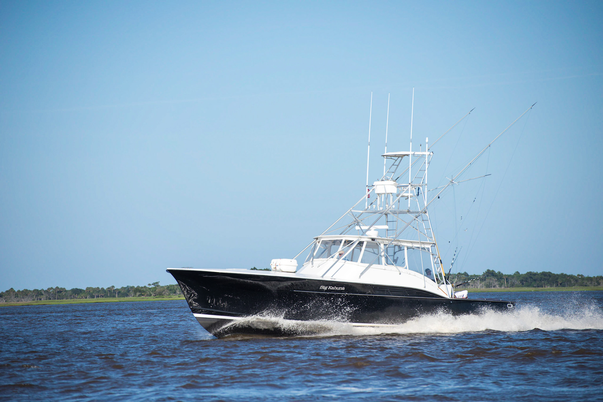 Big Kahuna heading back from fishing