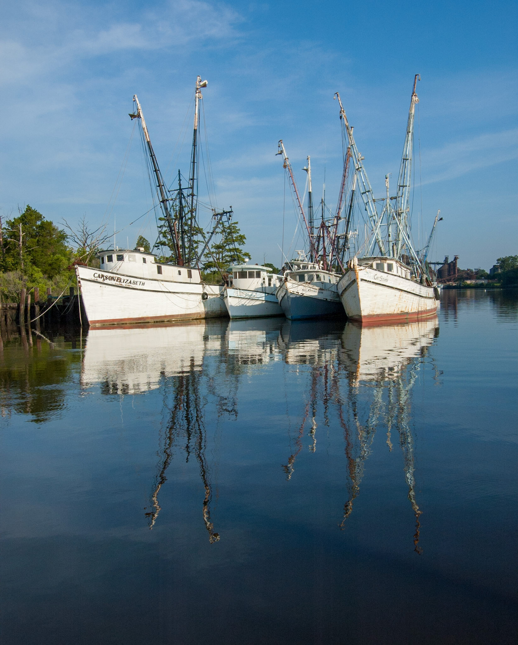 Shrimp boats