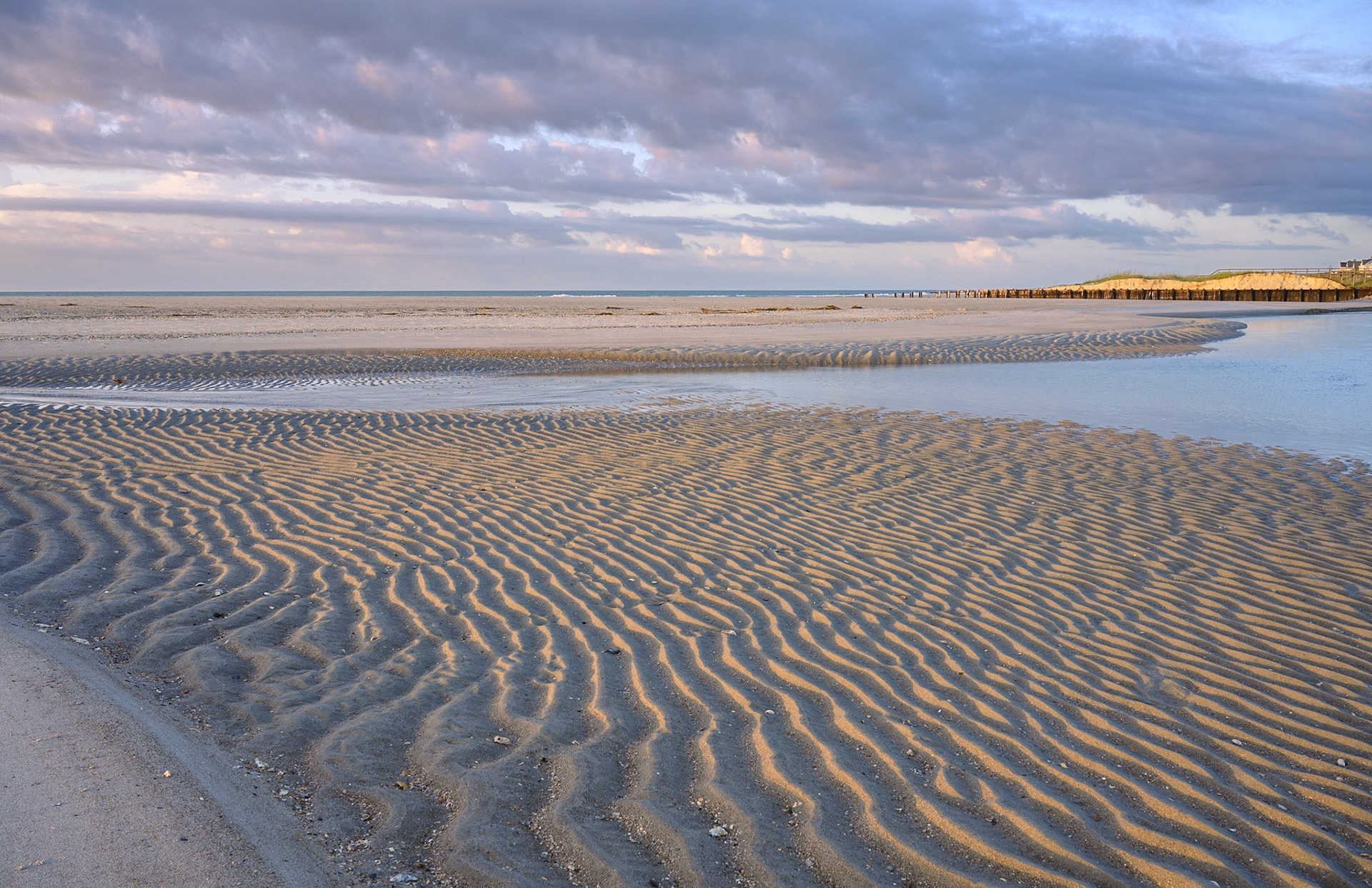 Sand Patterns at Pawleys Island south end