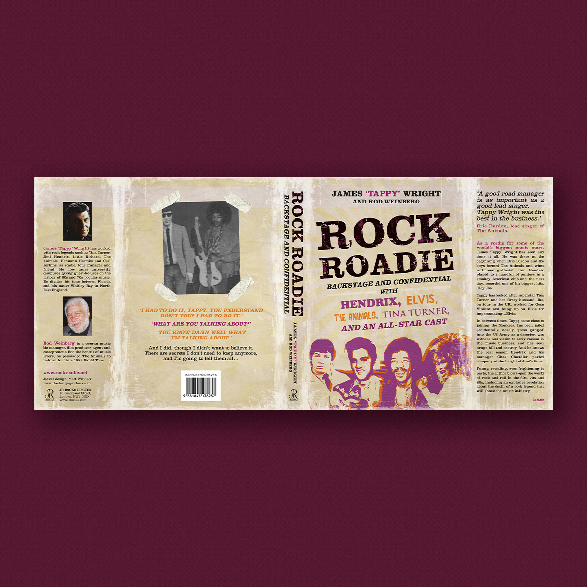 Full hardback cover with flaps