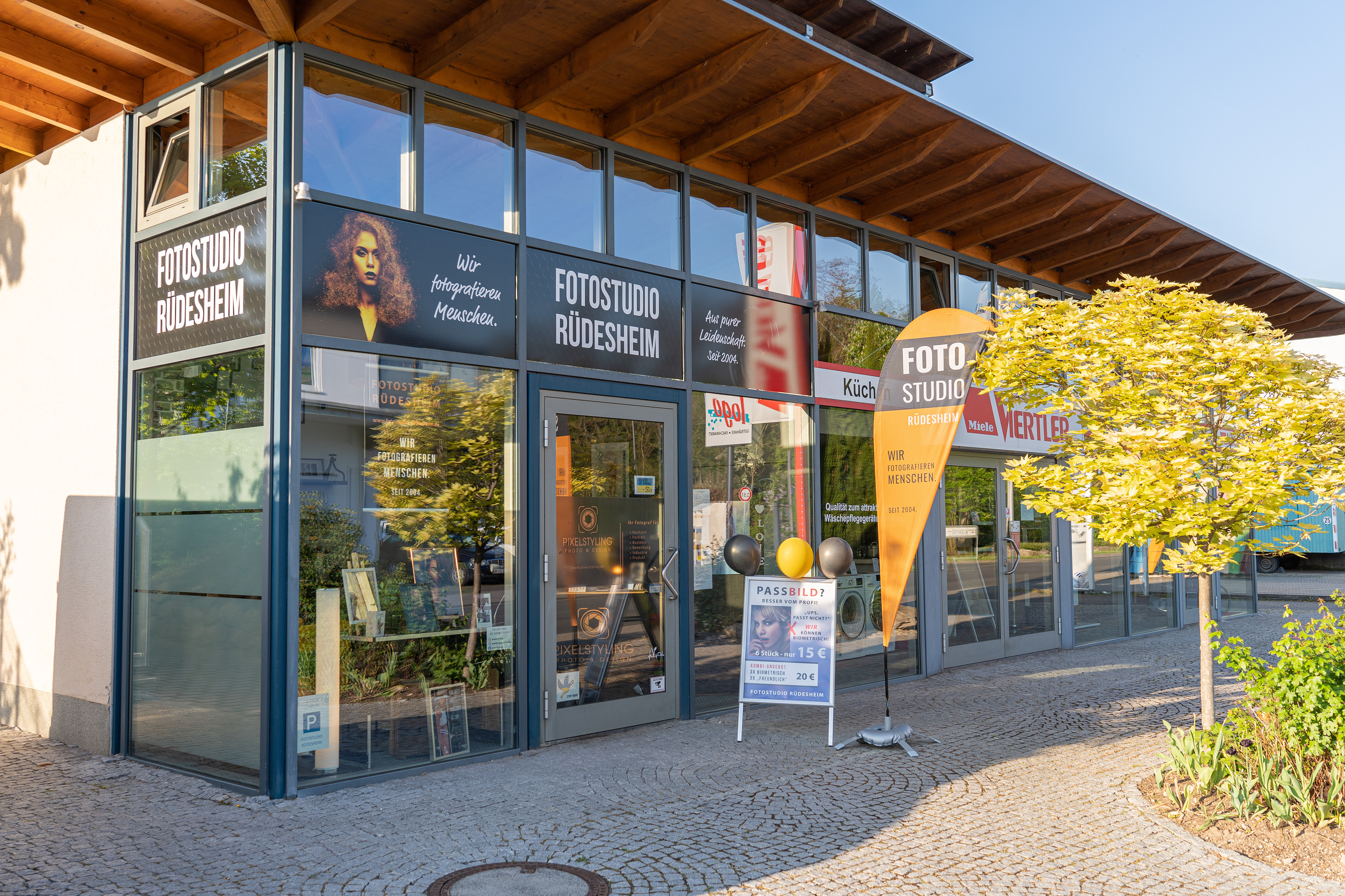 Außenansicht Studio seitlich