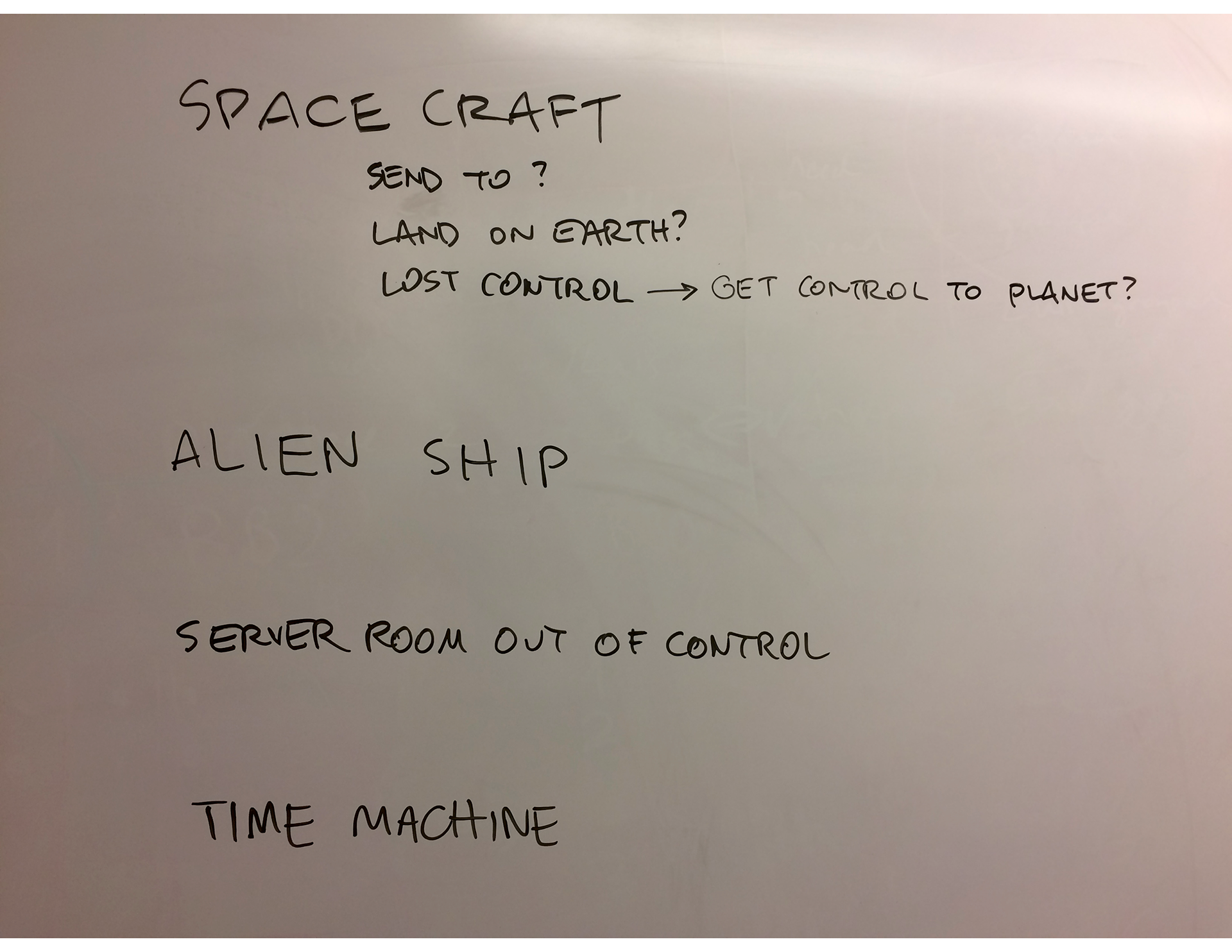 Initial brainstorm in Redmond