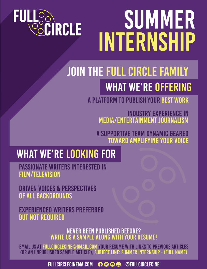 Full Circle Cinema Digital Flyer