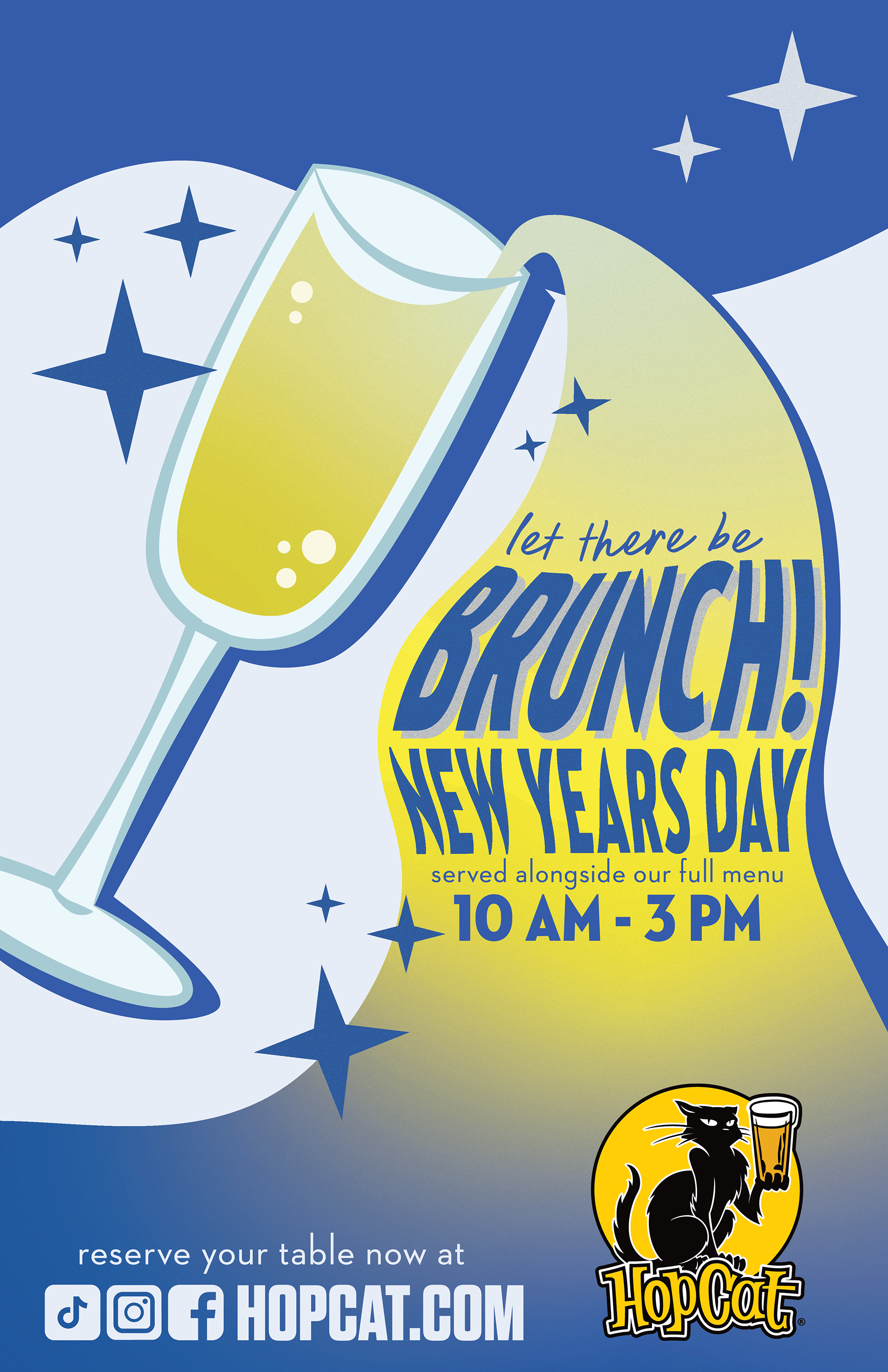 new years day brunch poster