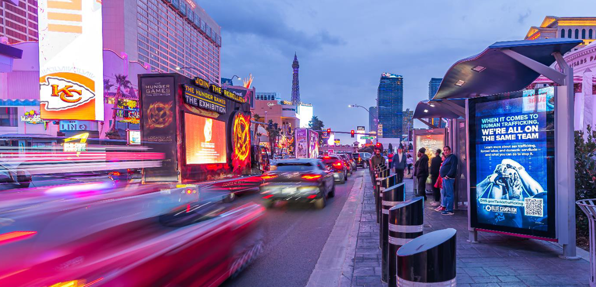 Out-of-home digital ad