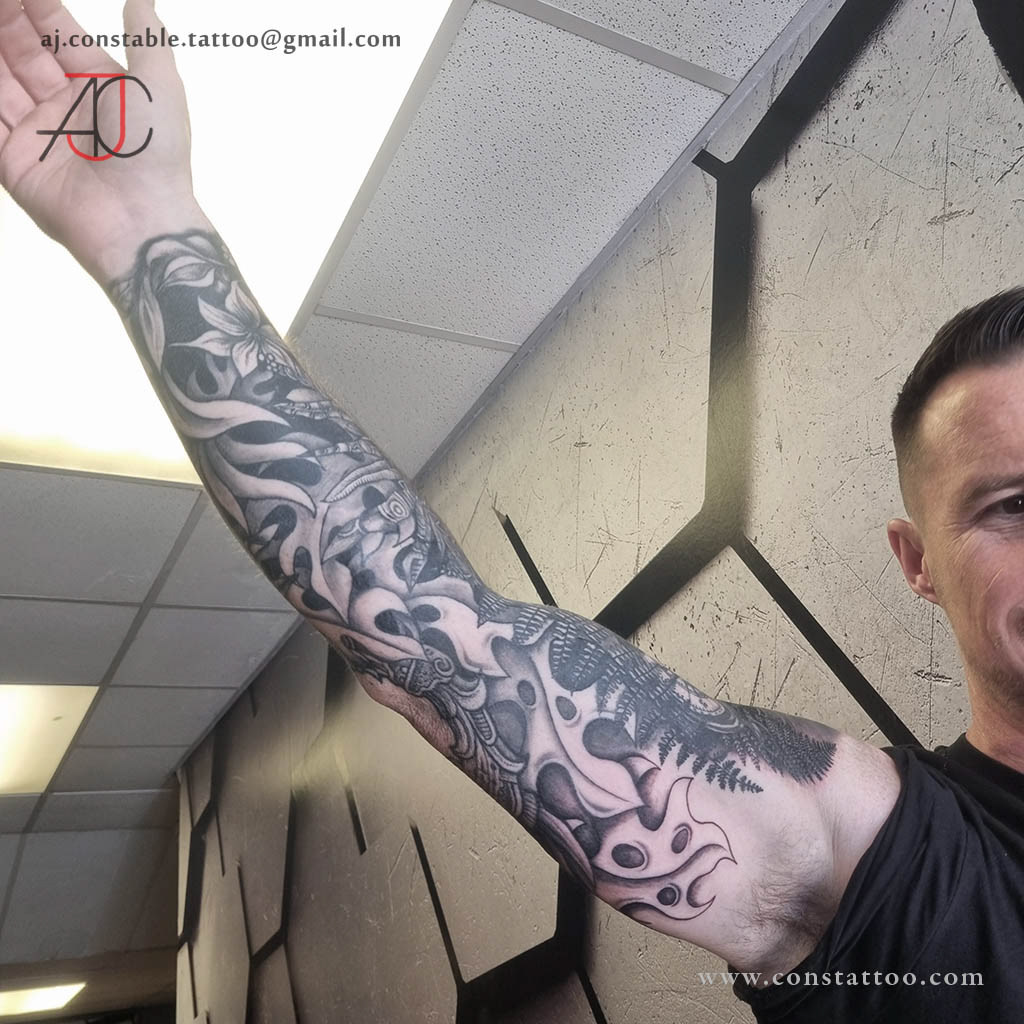 Sleeve tattoo - AJ Constable