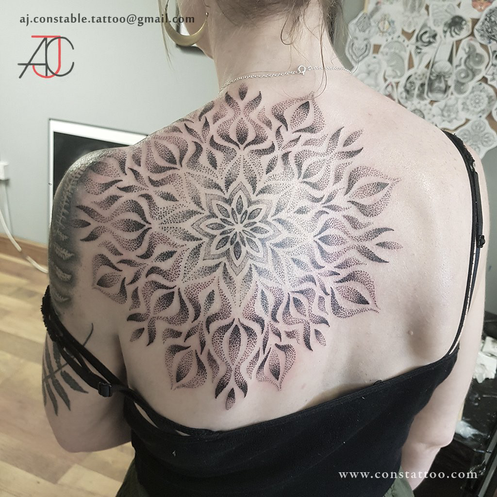 Large Back Mandala - AJ Constable Tattoo