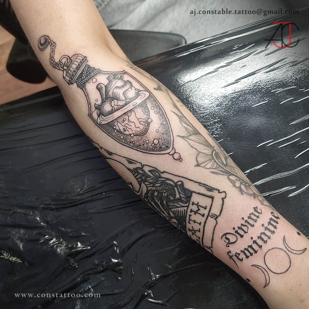 Witchy Sleeve  - AJ Constable Tattoo