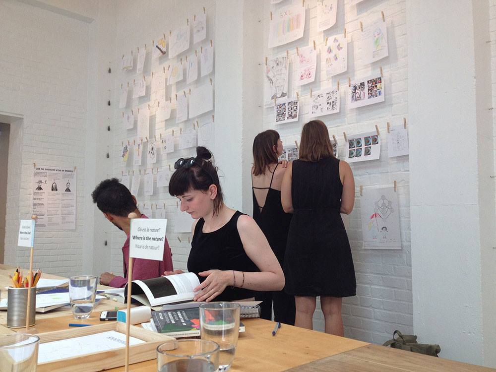 workshop for the subjective atlas of Brussels