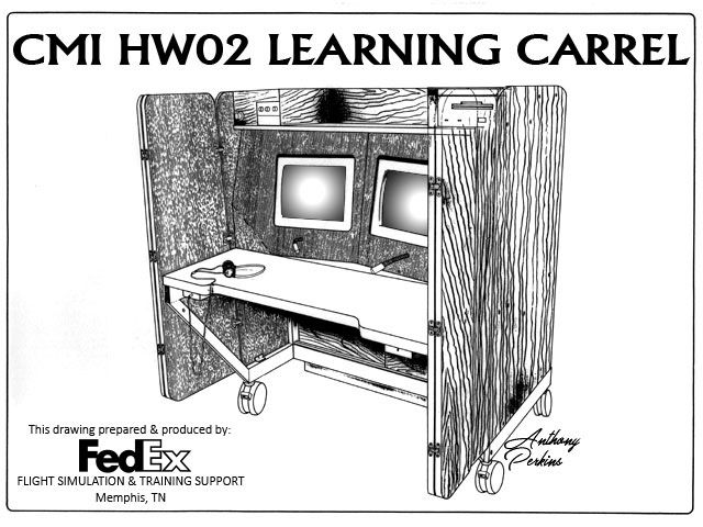 These line drawings are reductions of original 20"x30" ink & mylar engineering drawings 