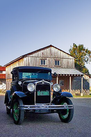 1931 Ford Model A photographed with Canon AE-1