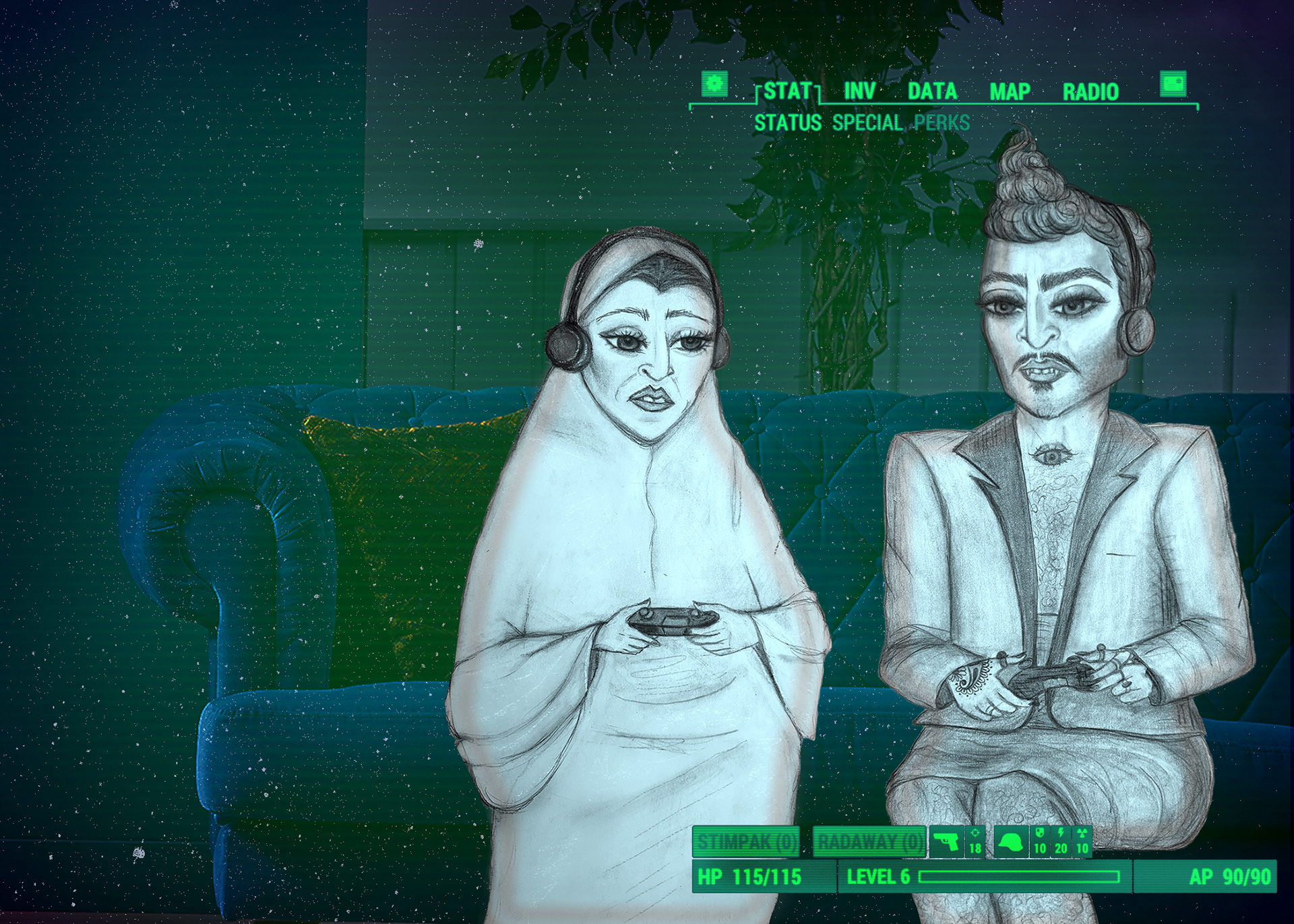 "Mustafa Introduces Fatima to Fallout, 2022