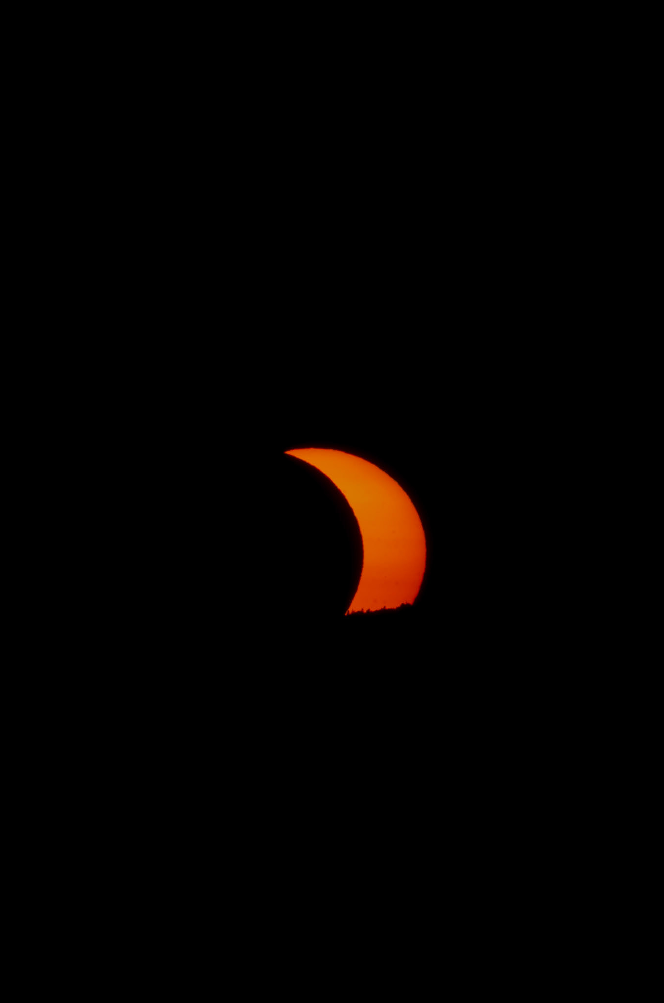 Eclipse solaire partielle