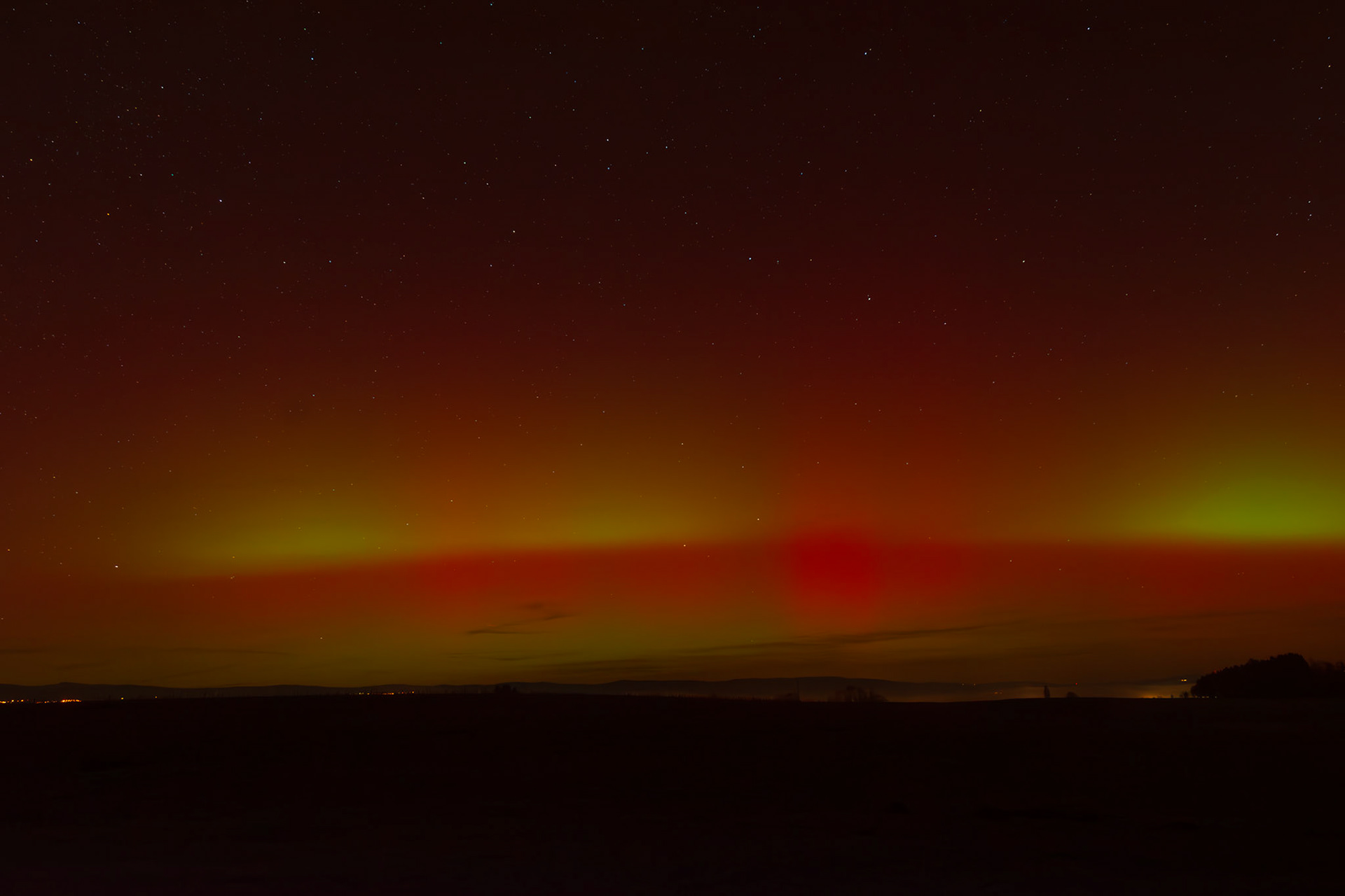 Aurore boréale (Suisse - VD)
