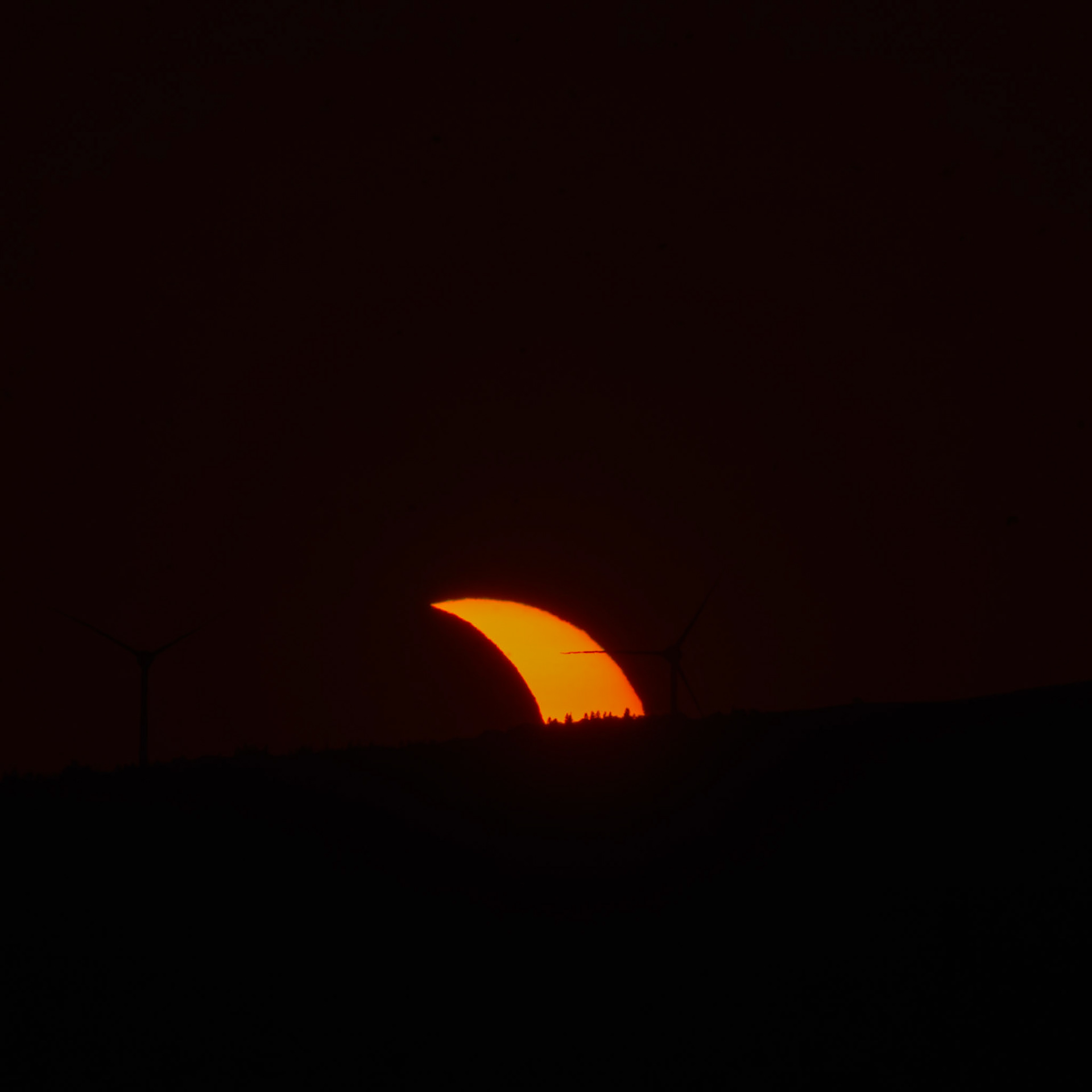 Eclipse solaire partielle