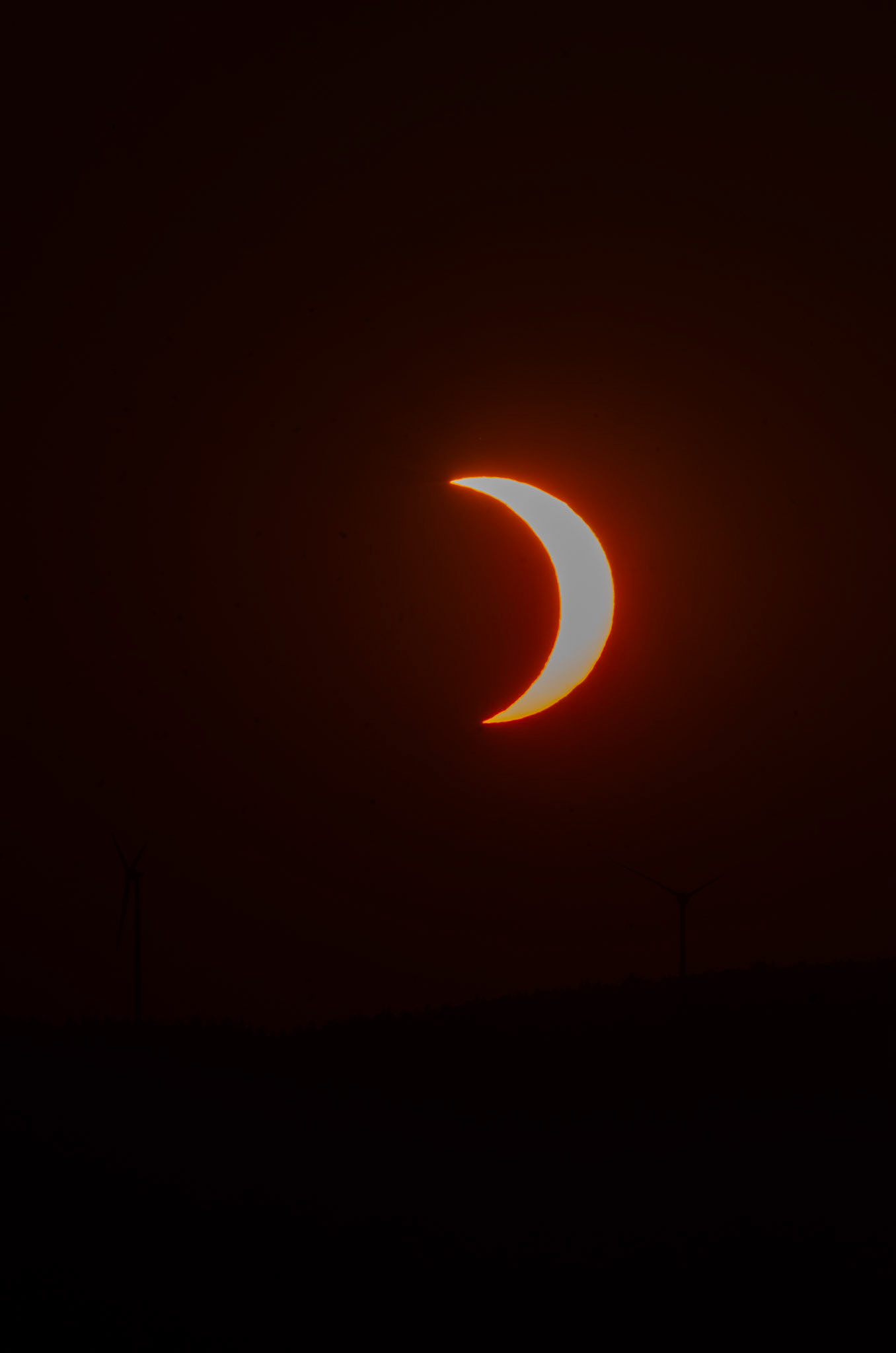 Eclipse solaire partielle