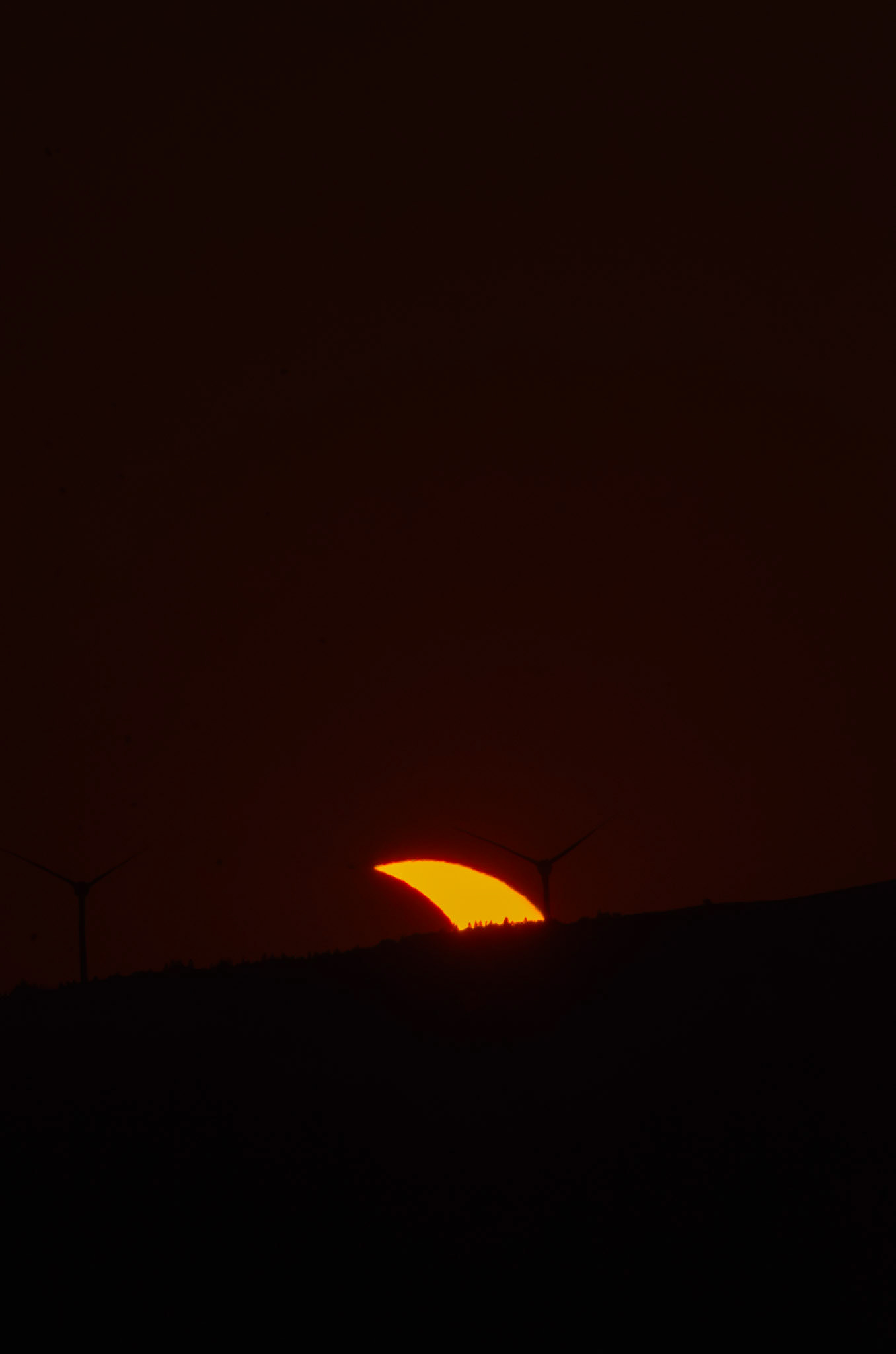 Eclipse solaire partielle