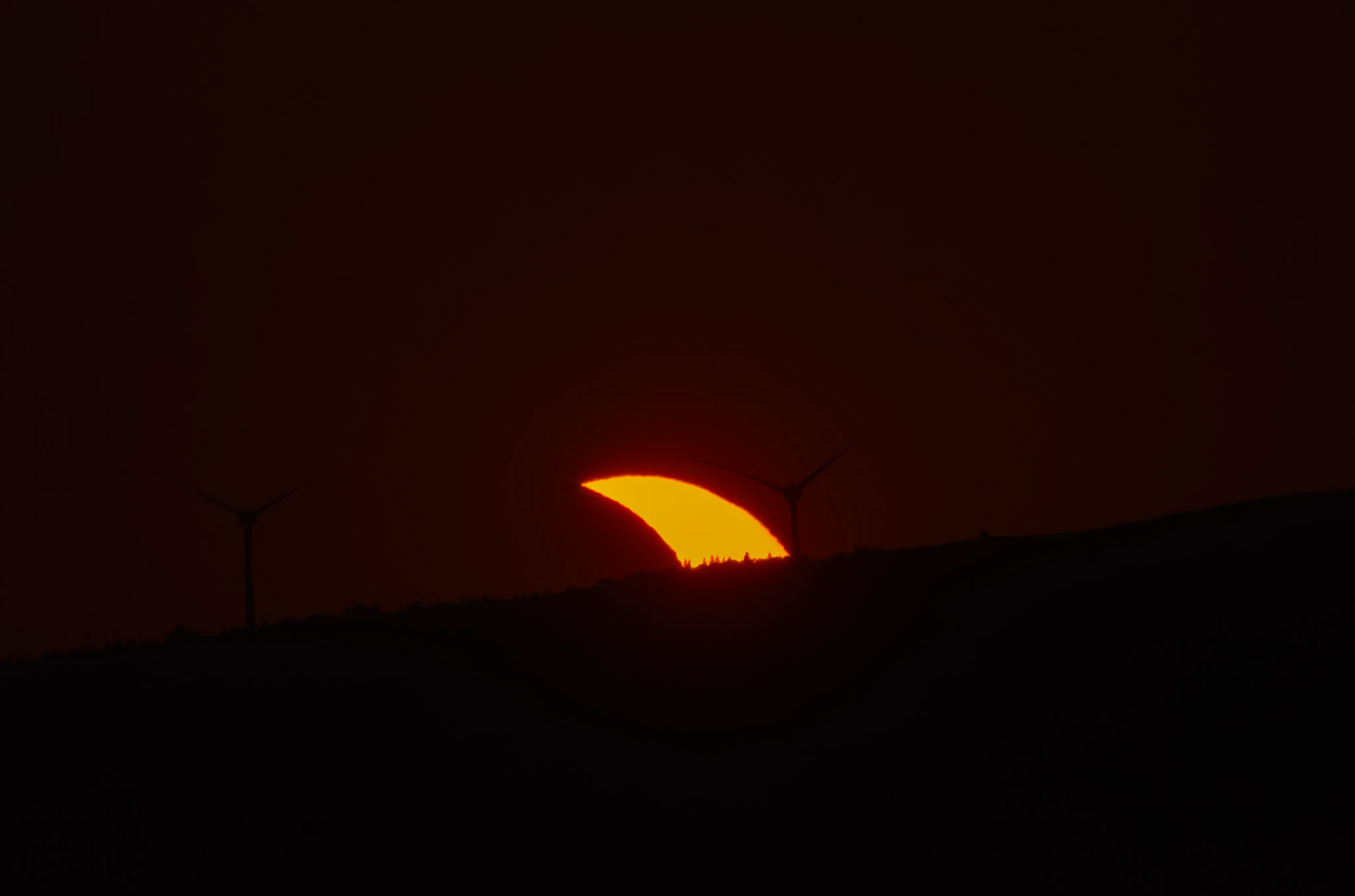 Eclipse solaire partielle
