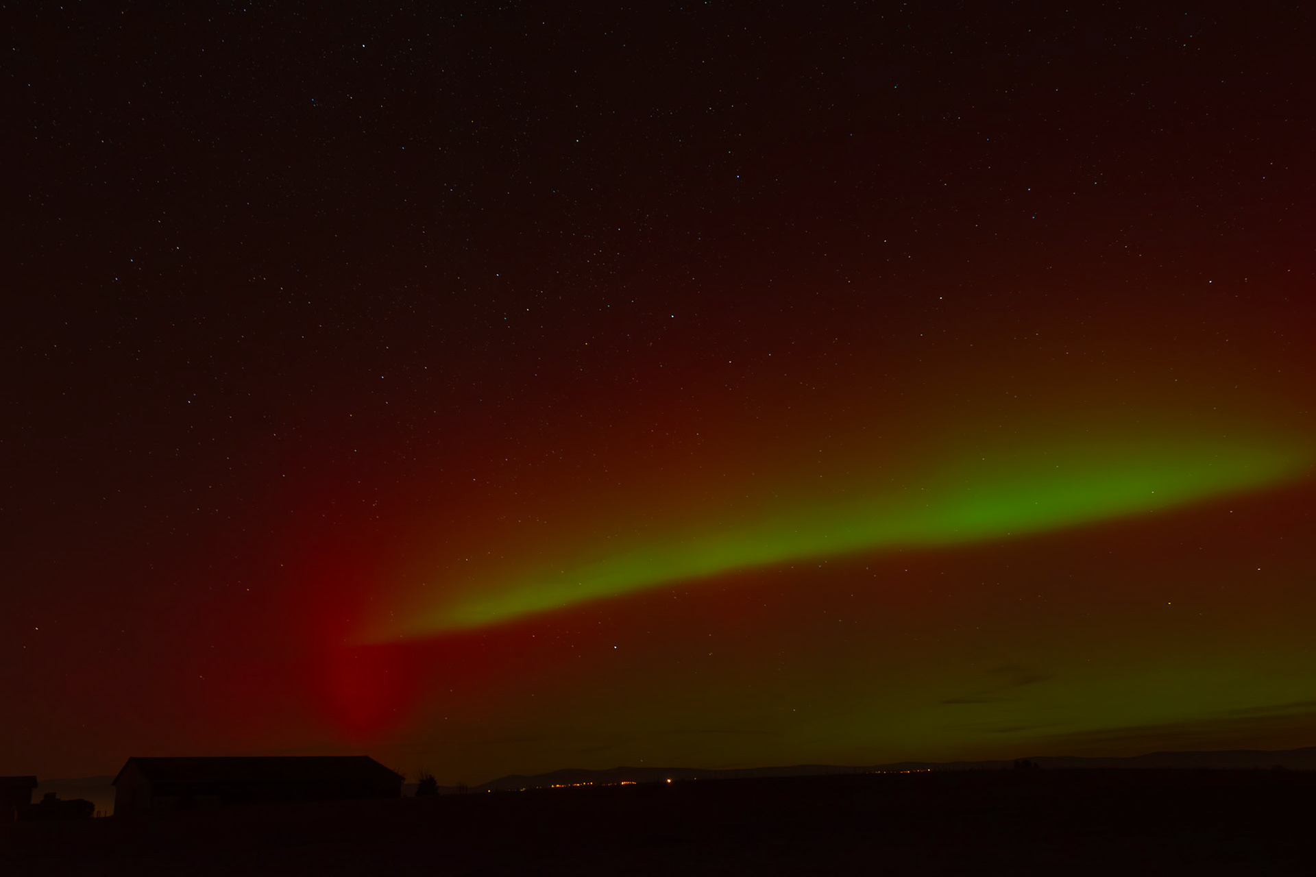 Aurore boréale (Suisse - VD)