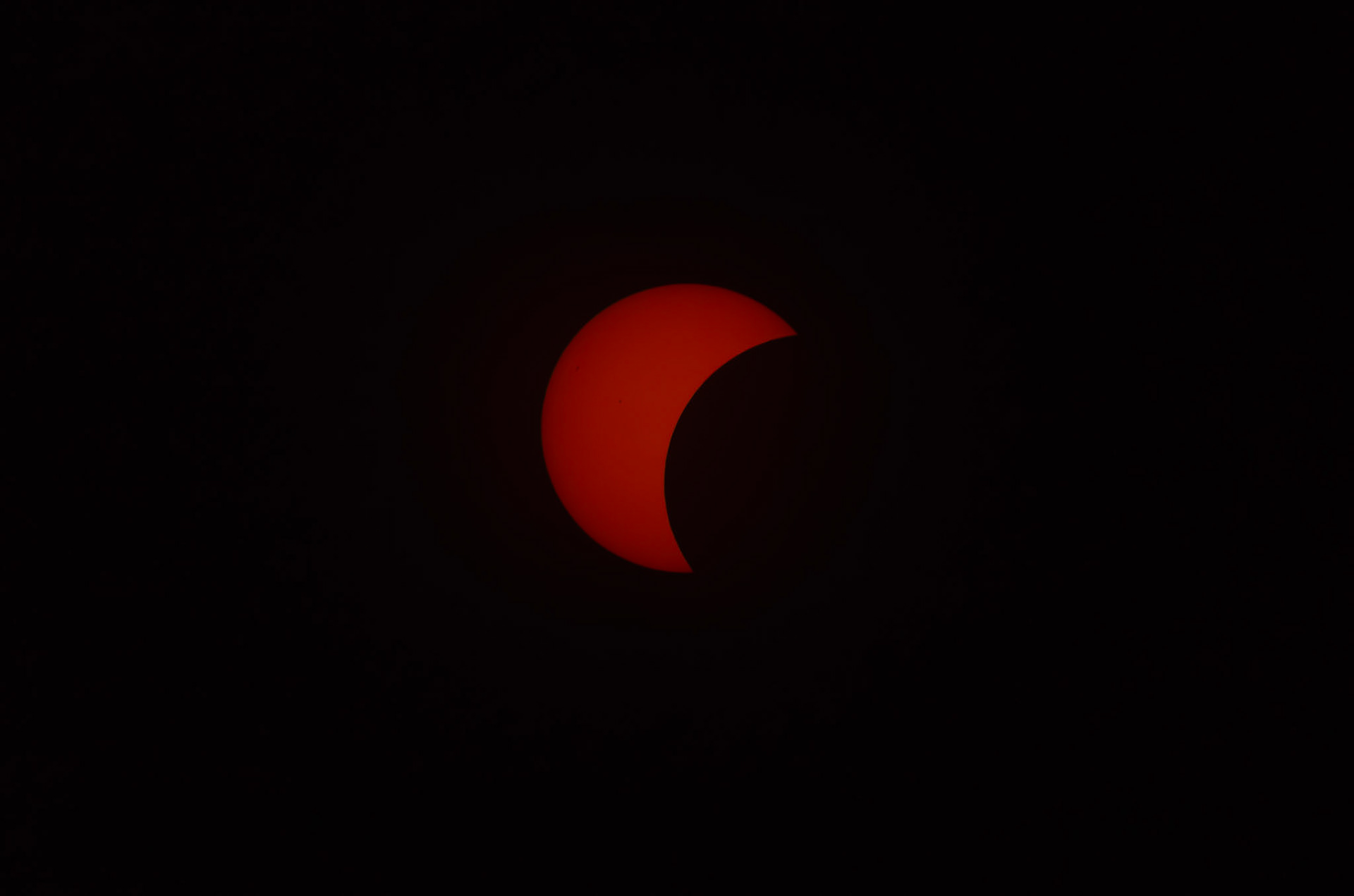 Eclipse solaire partielle