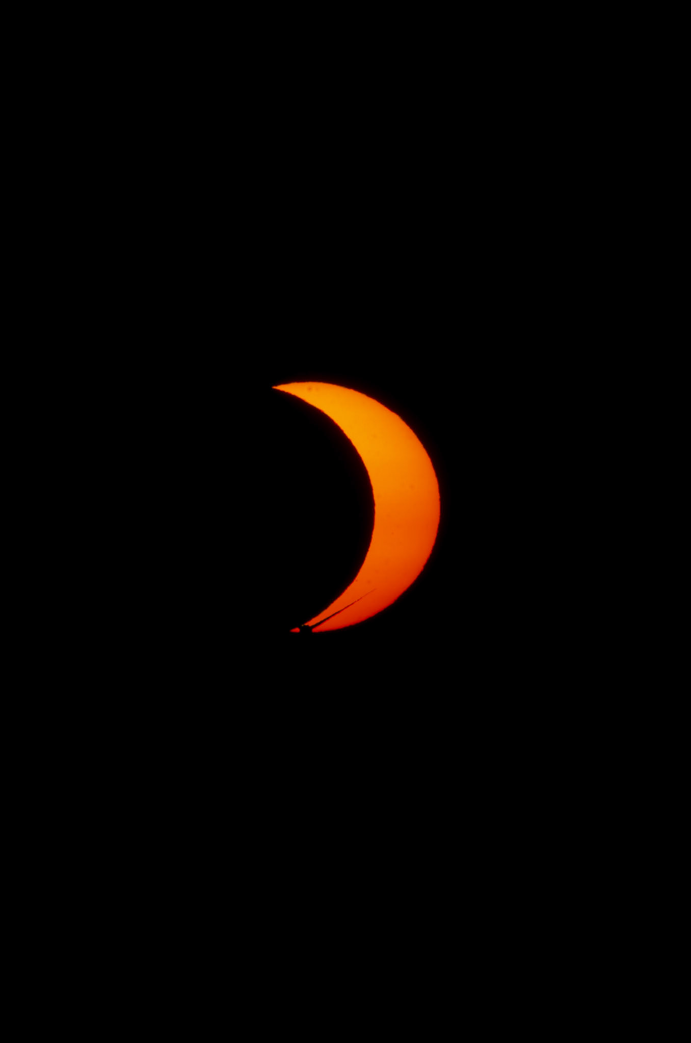Eclipse solaire partielle