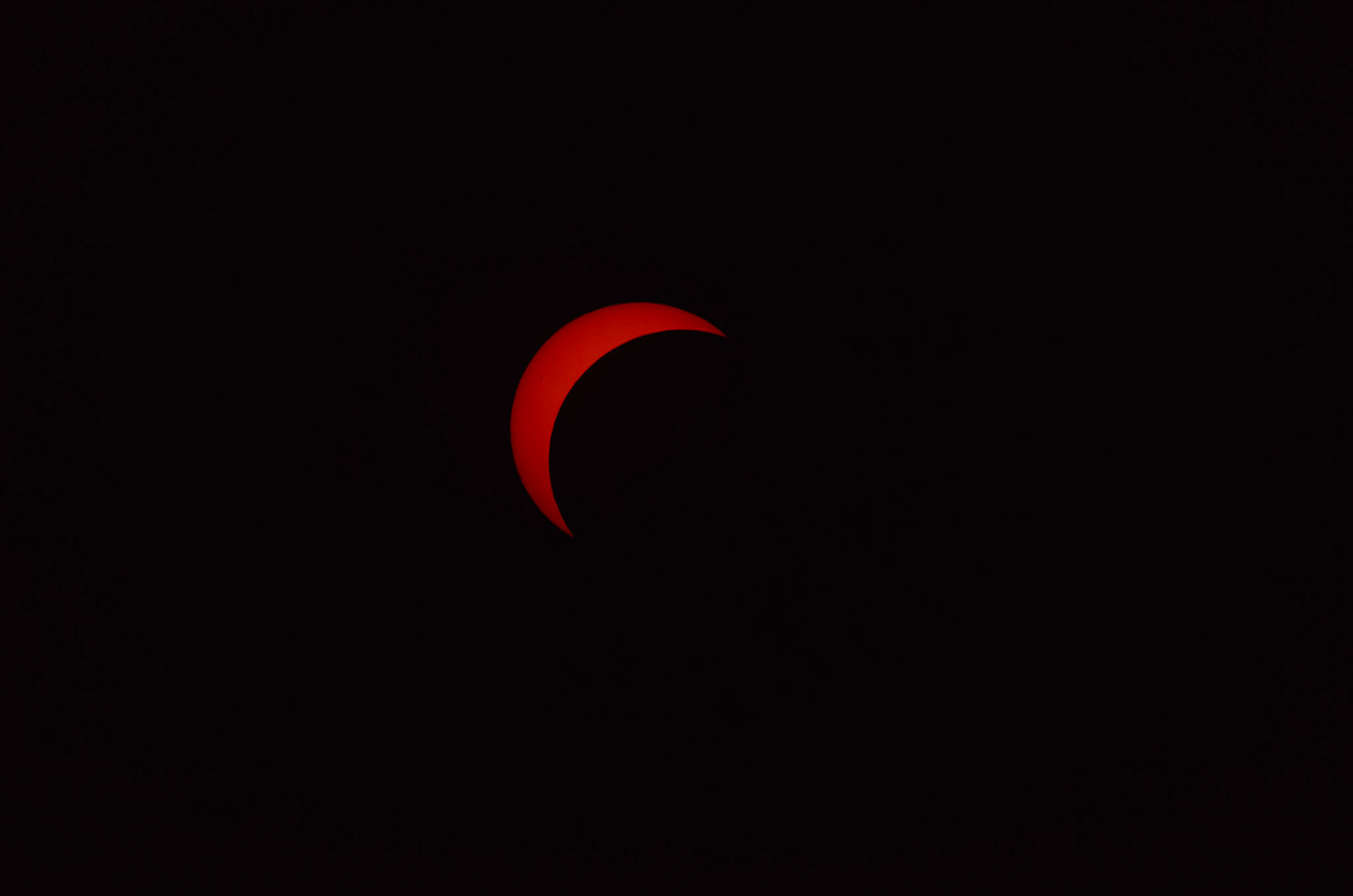 Eclipse solaire partielle