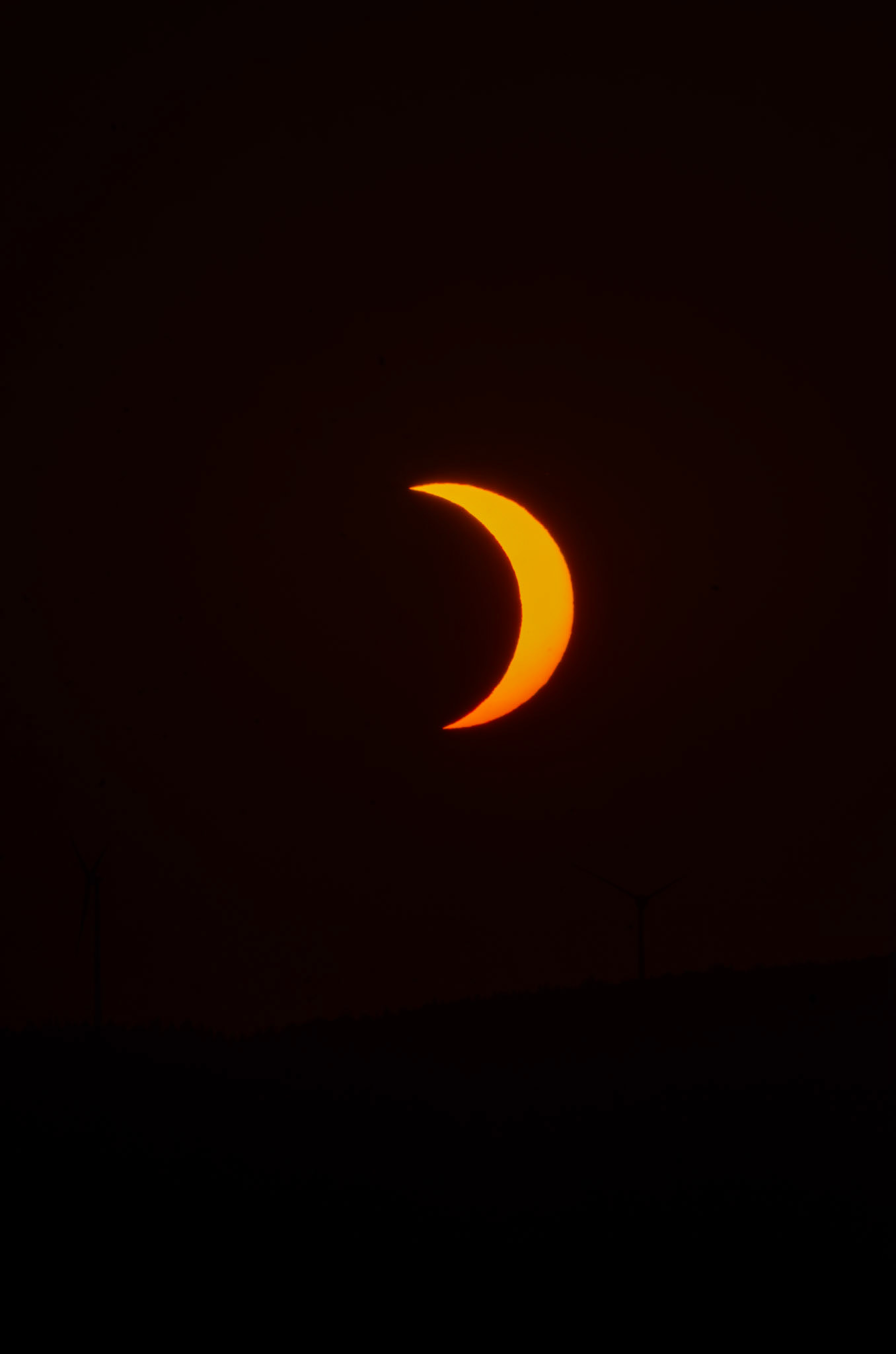 Eclipse solaire partielle