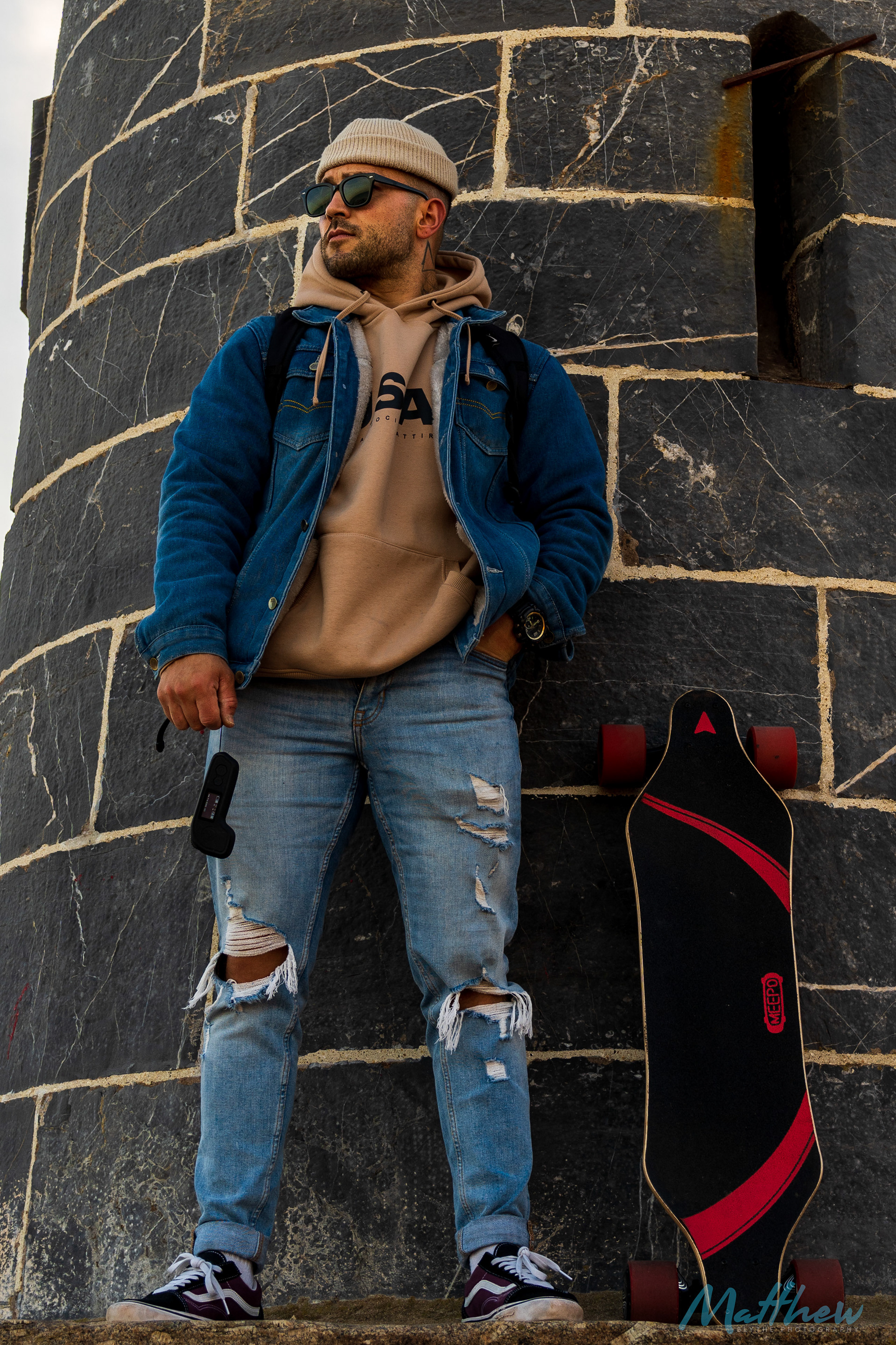 Promo shoot for electric skateboards