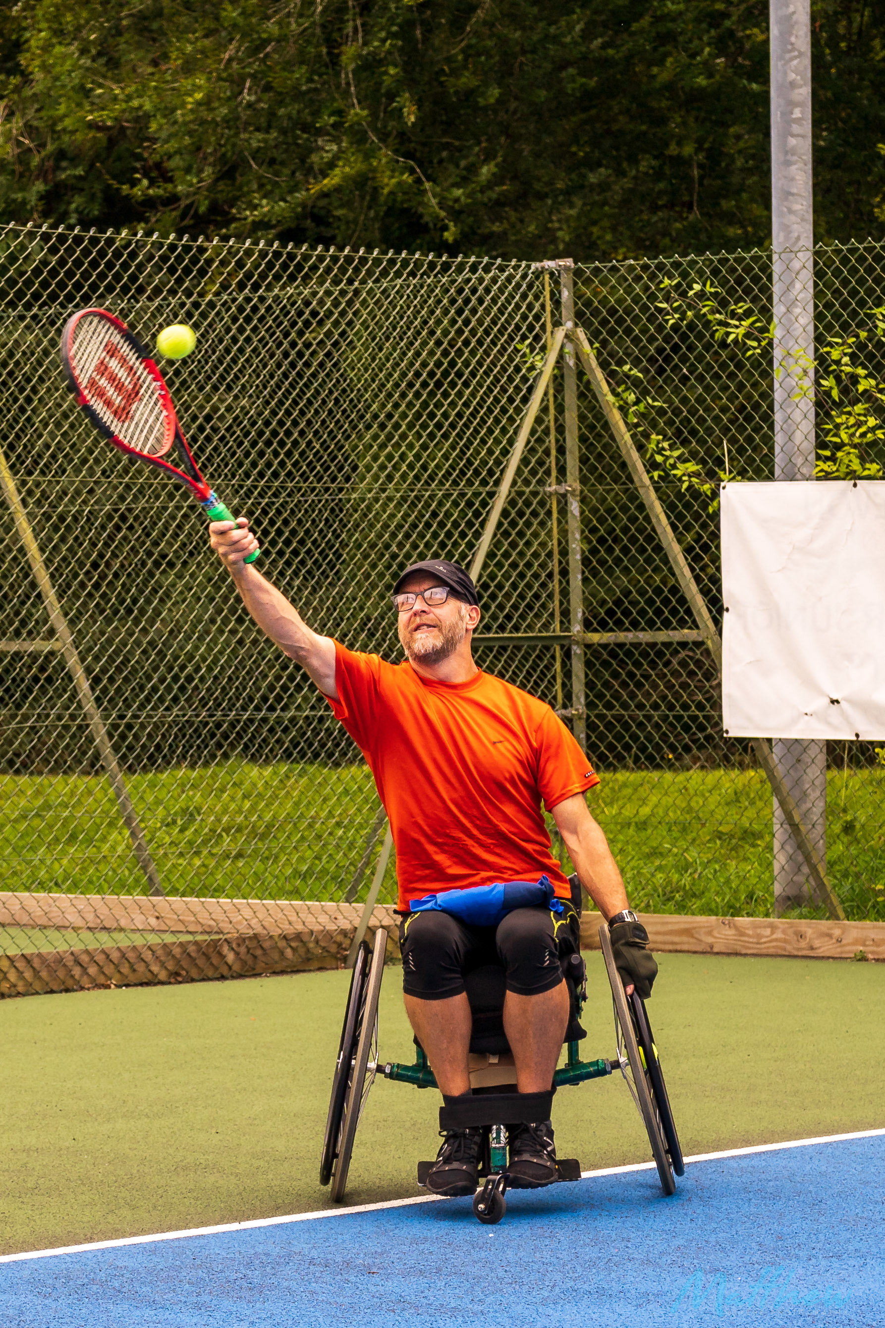 Double Bounce Wheelchair Tennis shoot