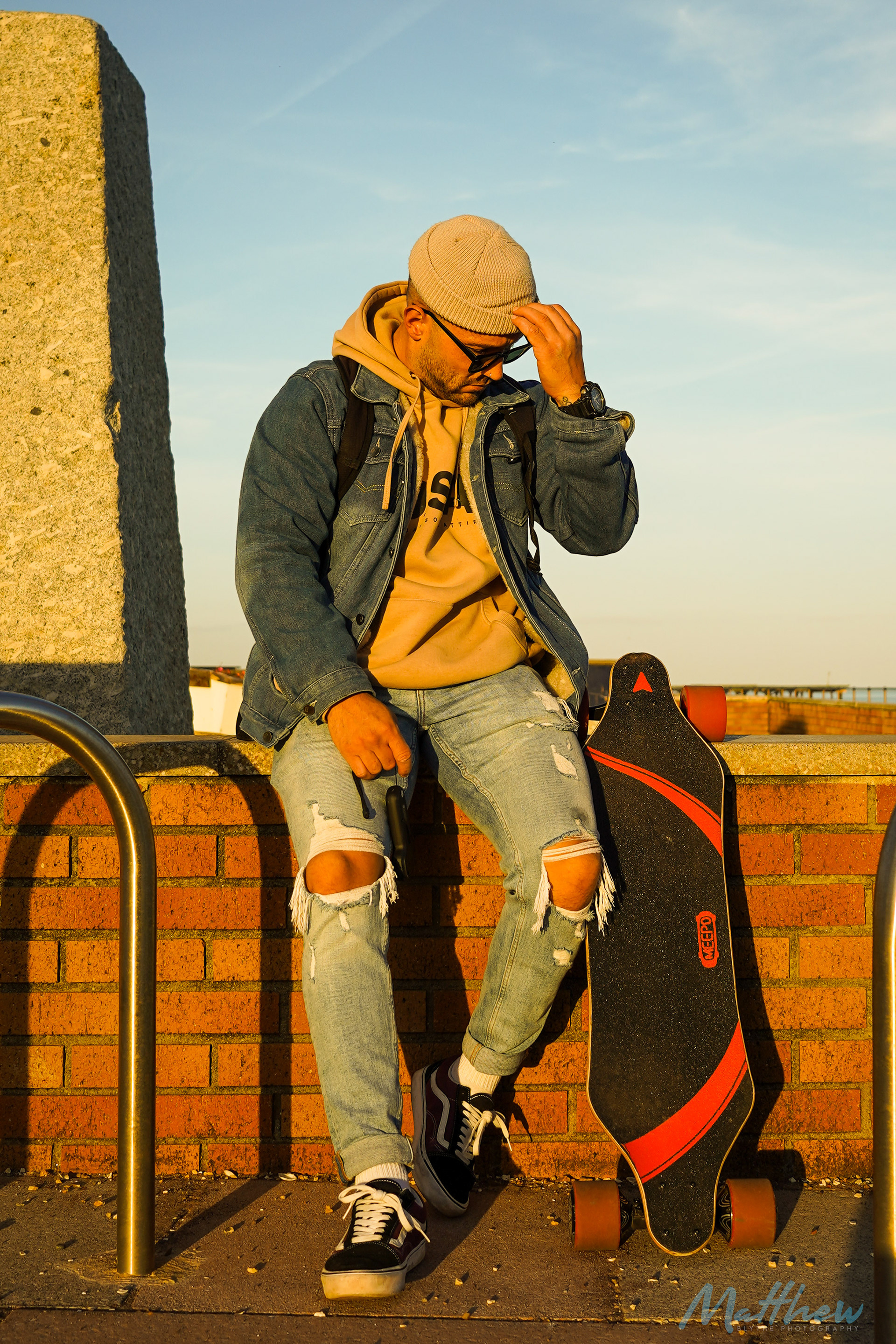 Promo shoot for electric skateboards