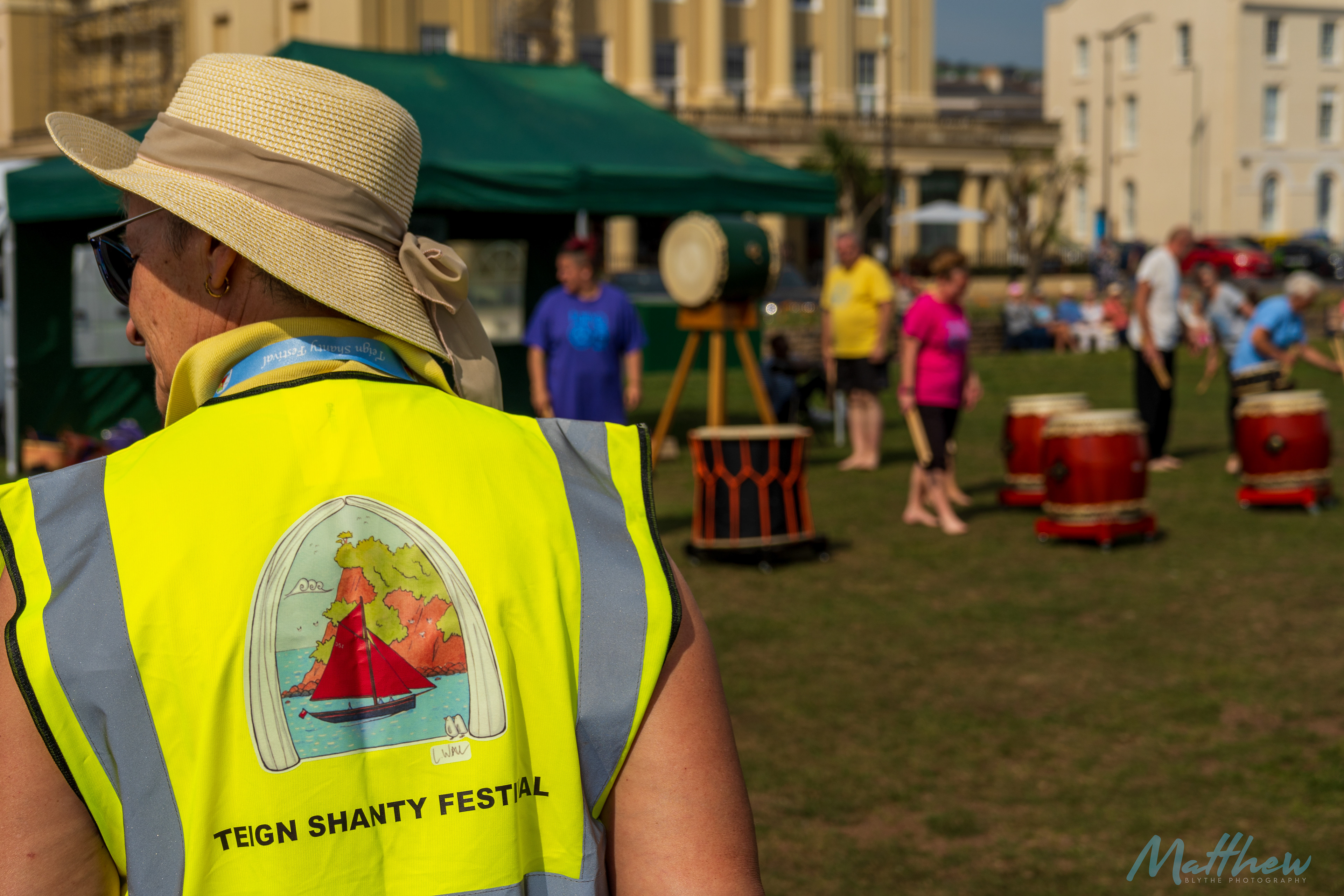 at the Teign Maritime & Shanty Festival