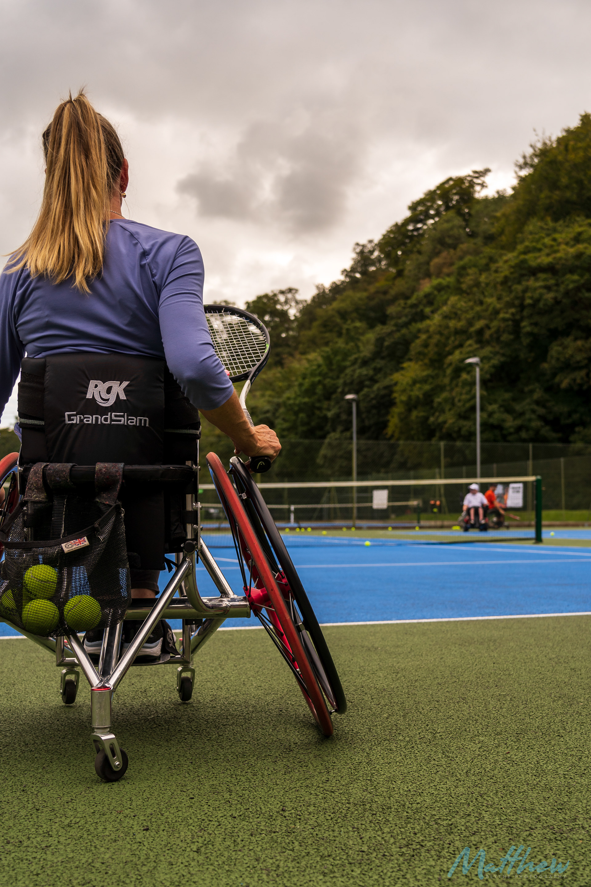 Double Bounce Wheelchair Tennis shoot