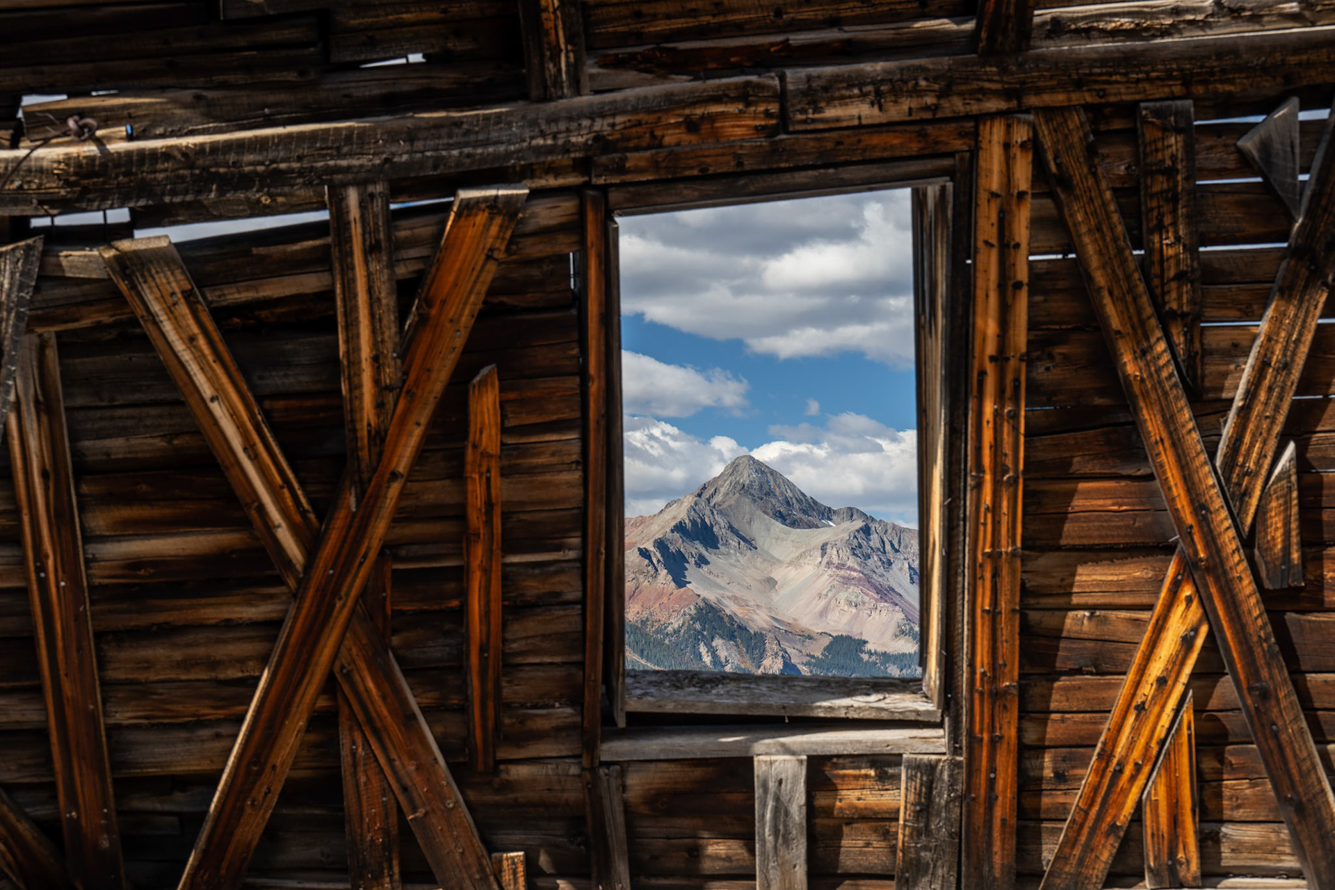 Room with a view, Alta Ghost Town