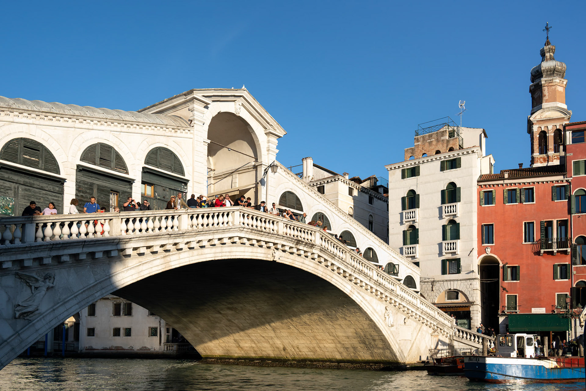 The Rialto Bridge built 1591