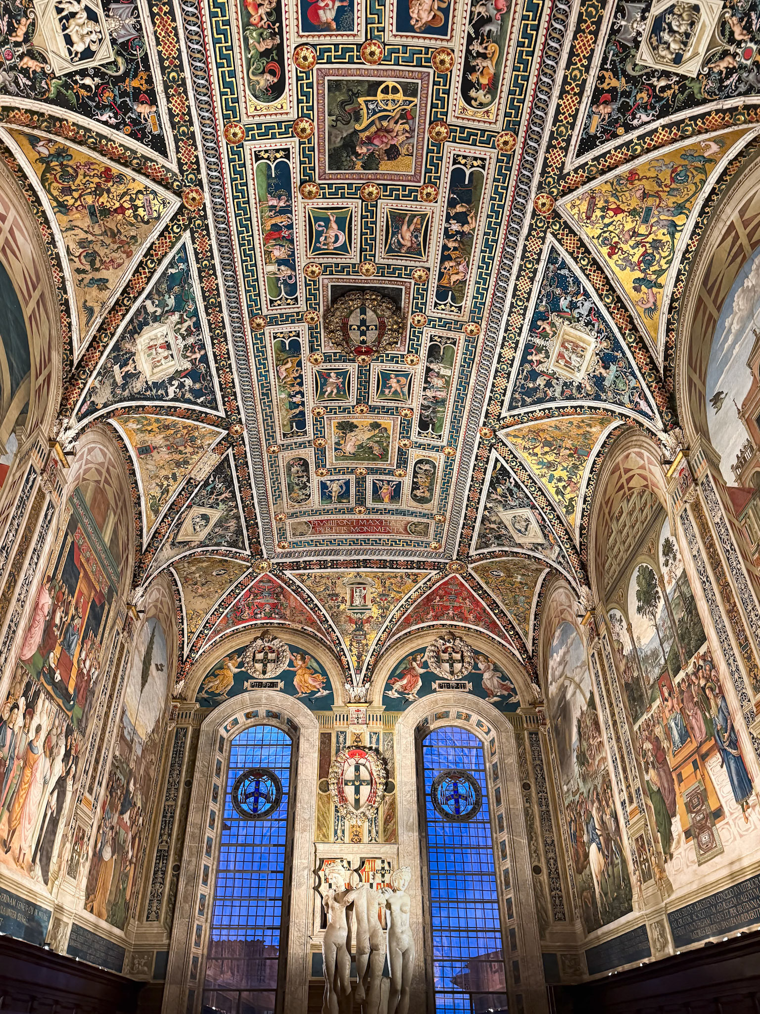 Ceiling inside Siena Cathedral