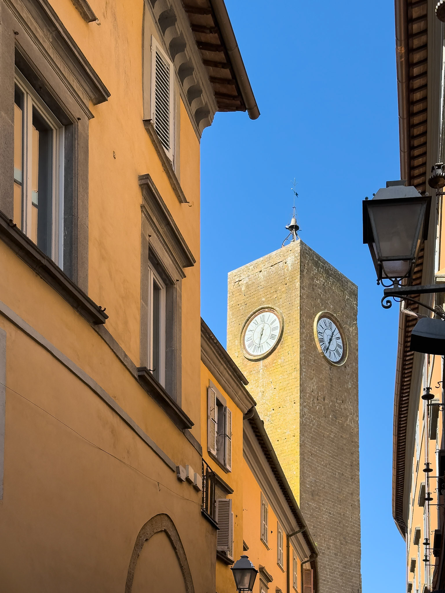 Mid Evil Bell Tower in Assisi