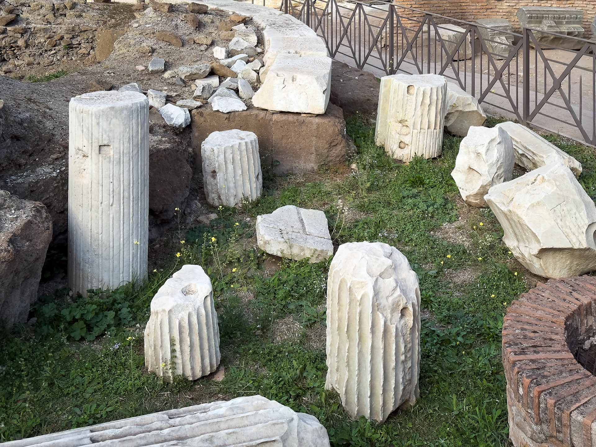 Inside the Roman Forum